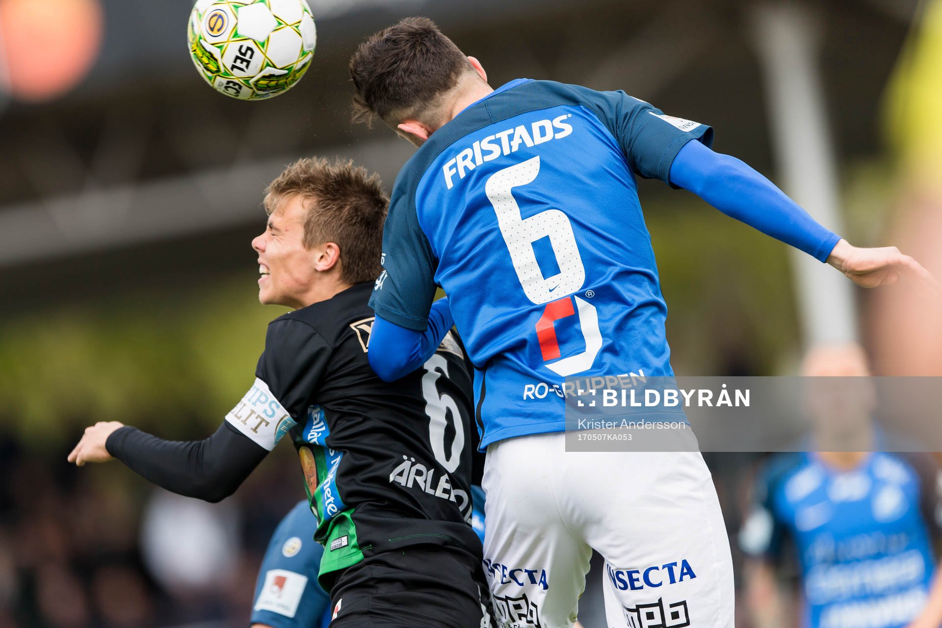 Varbergs Elias Andersson och Norrbys Kadir Hodzic