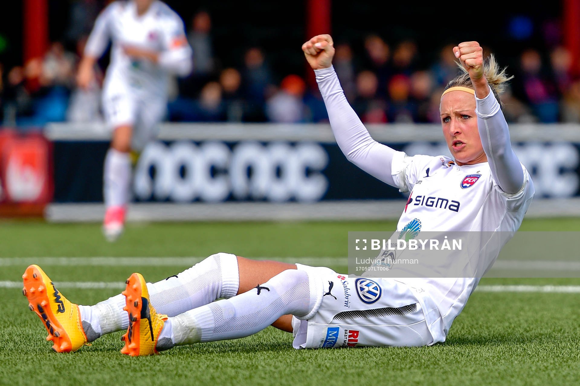 Rosengårds Sanne Troelsgaard Nielsen jublar