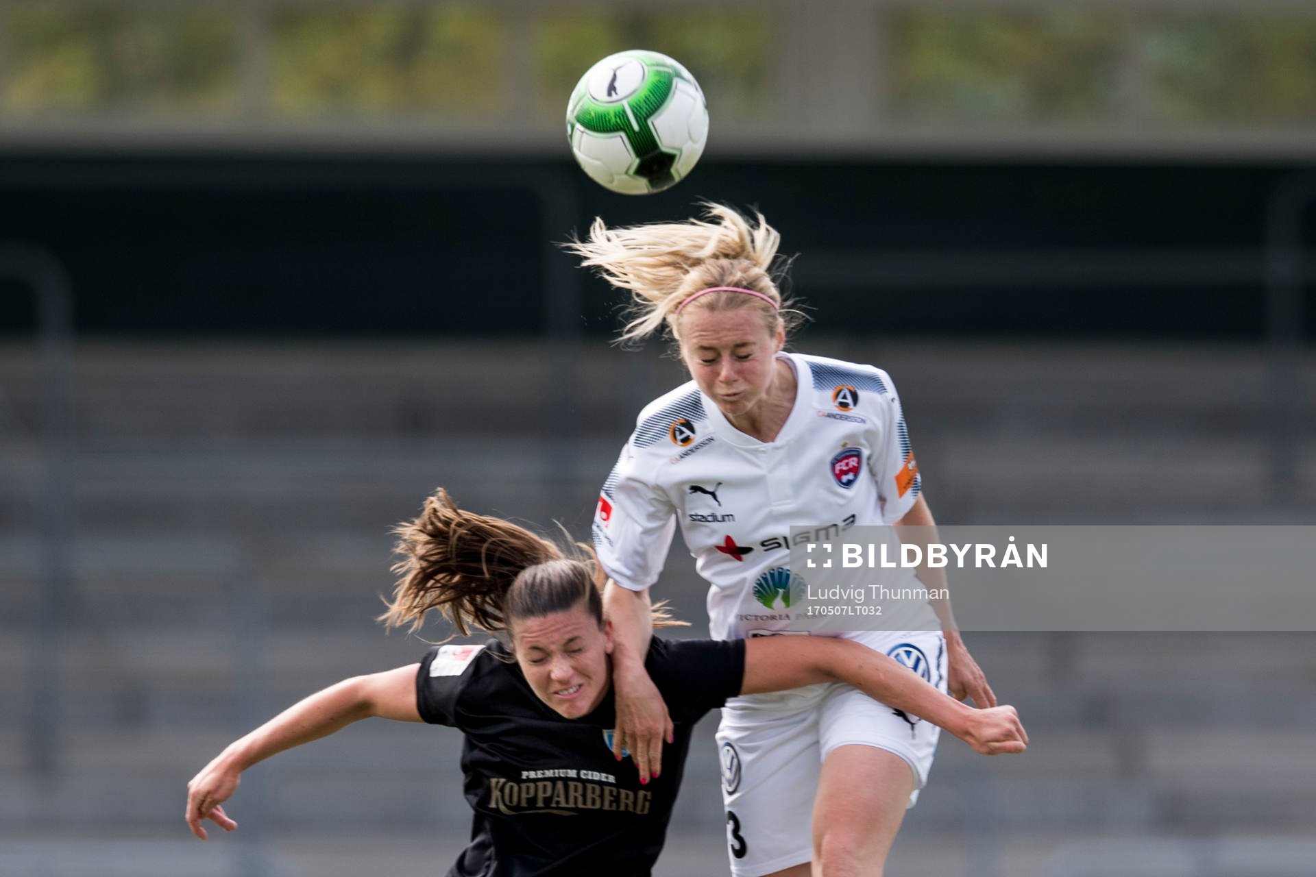 Göteborgs Beata Kollmats och Rosengårds Amanda Ilestedt