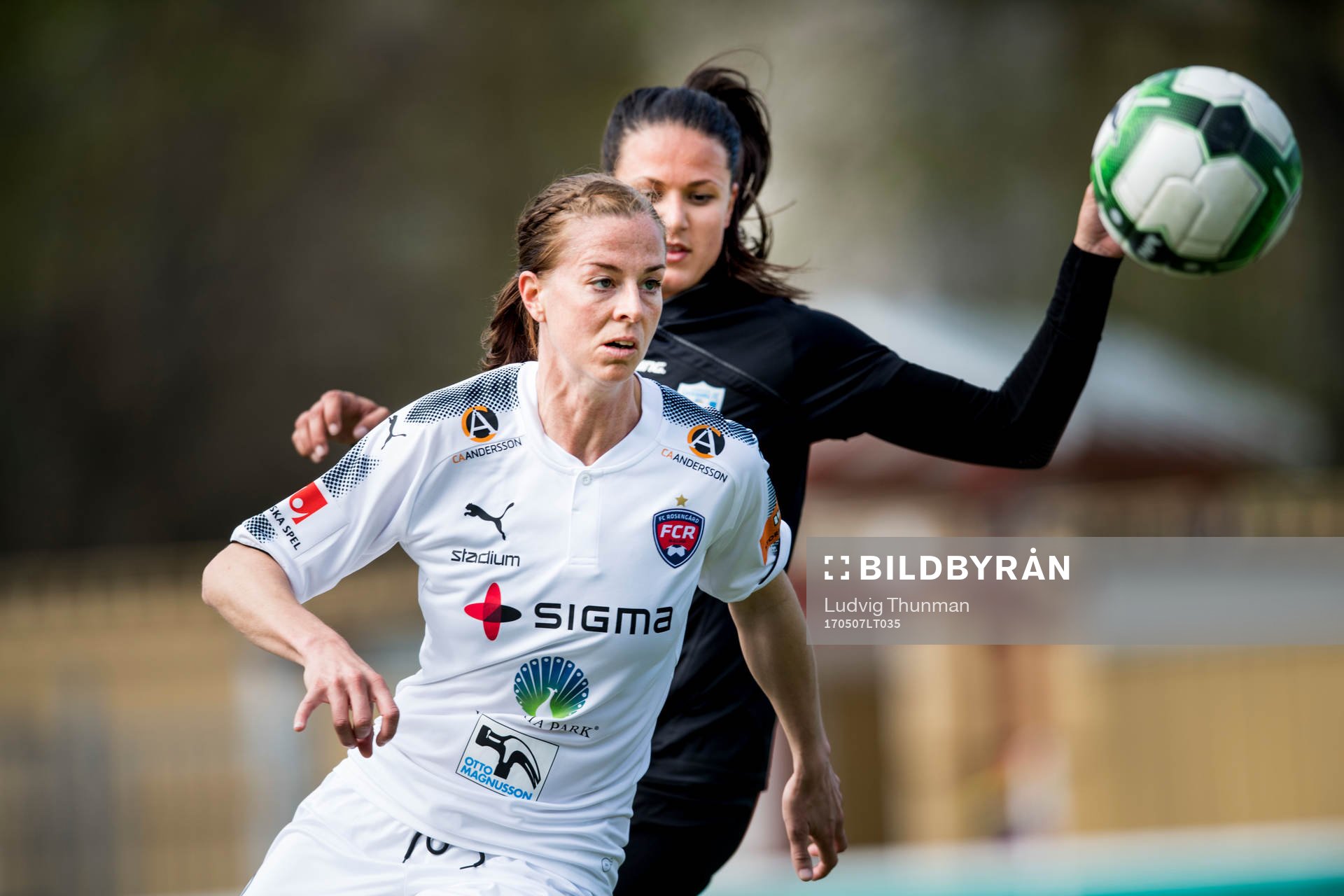 Rosengårds Lotta Schelin och Göteborgs Beata Kollmats