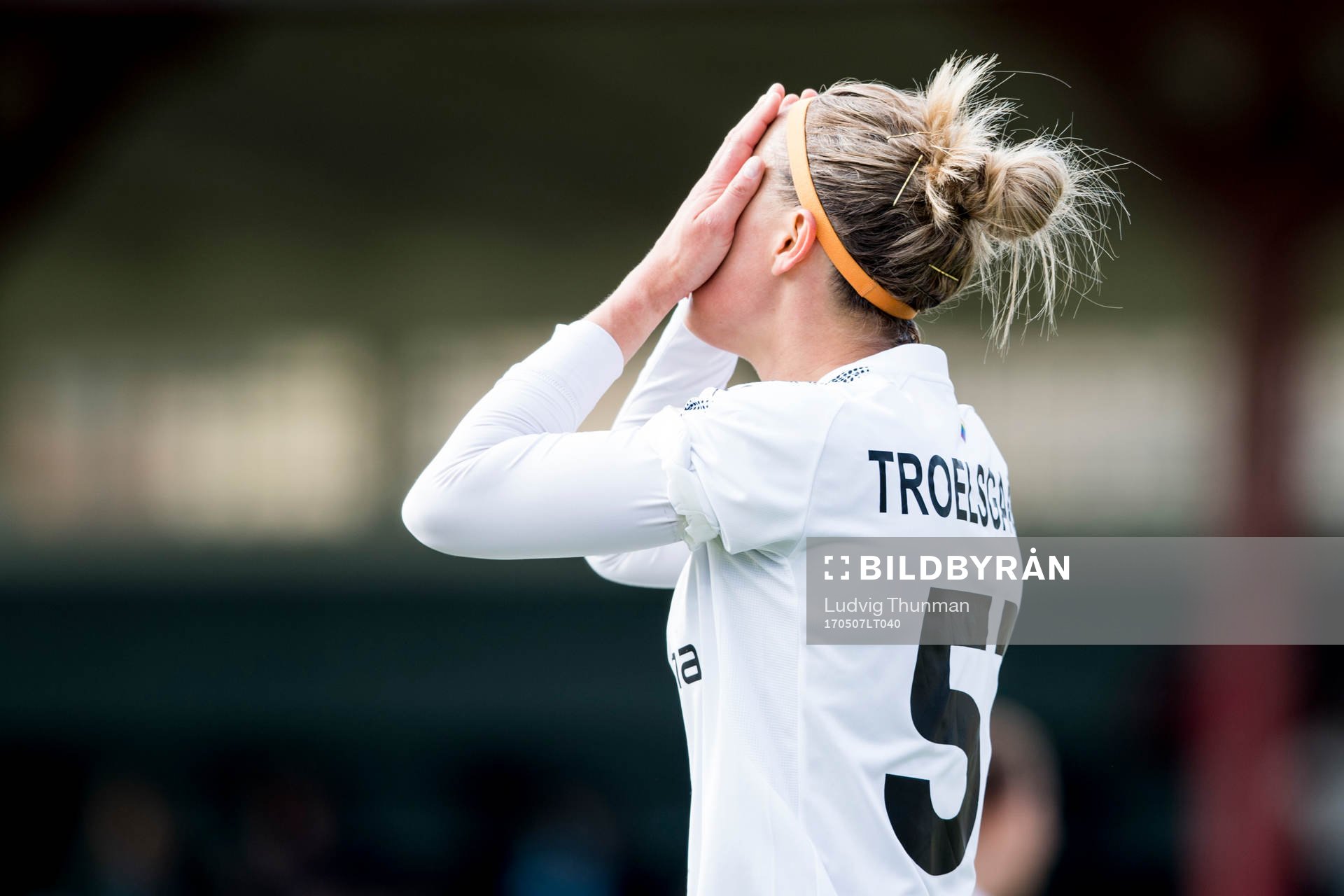 Rosengårds Sanne Troelsgaard Nielsen deppar