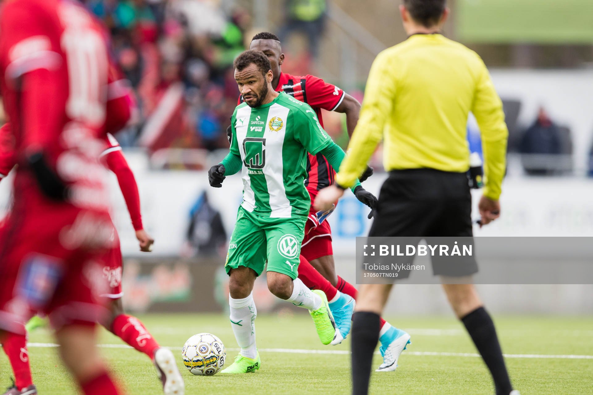 Hammarbys Serge-Junior Martinsson Ngouali