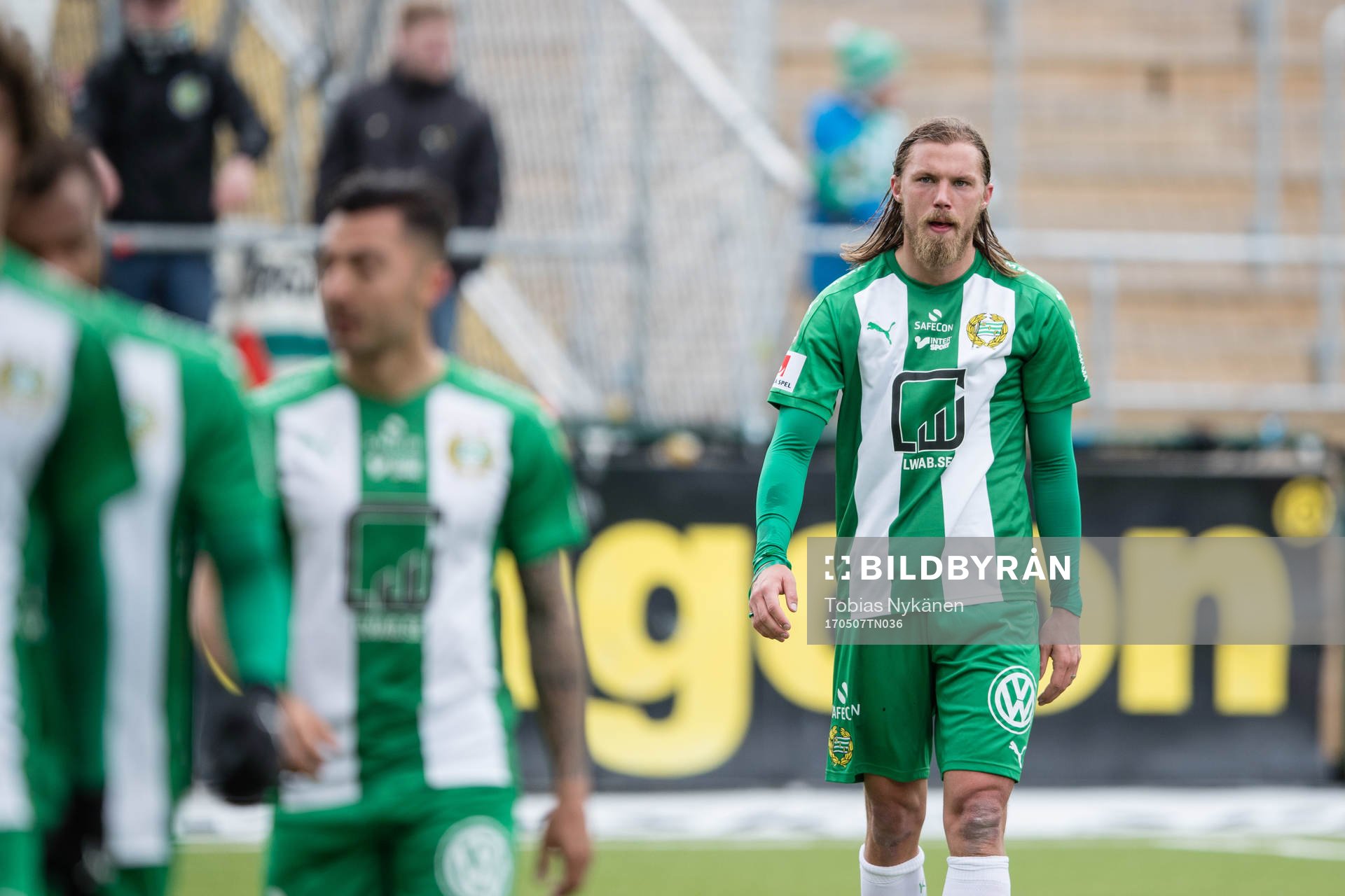 Hammarbys Björn Paulsen deppar