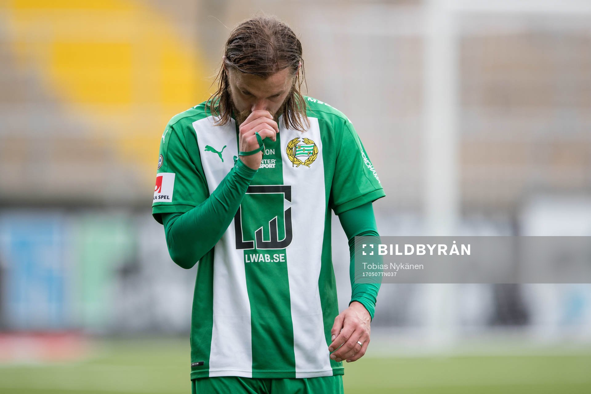 Hammarbys Björn Paulsen deppar