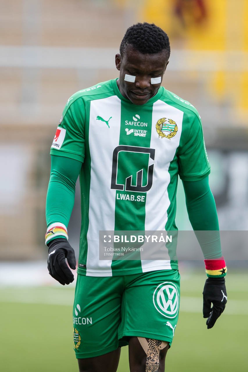 Hammarbys Joseph Aidoo deppar