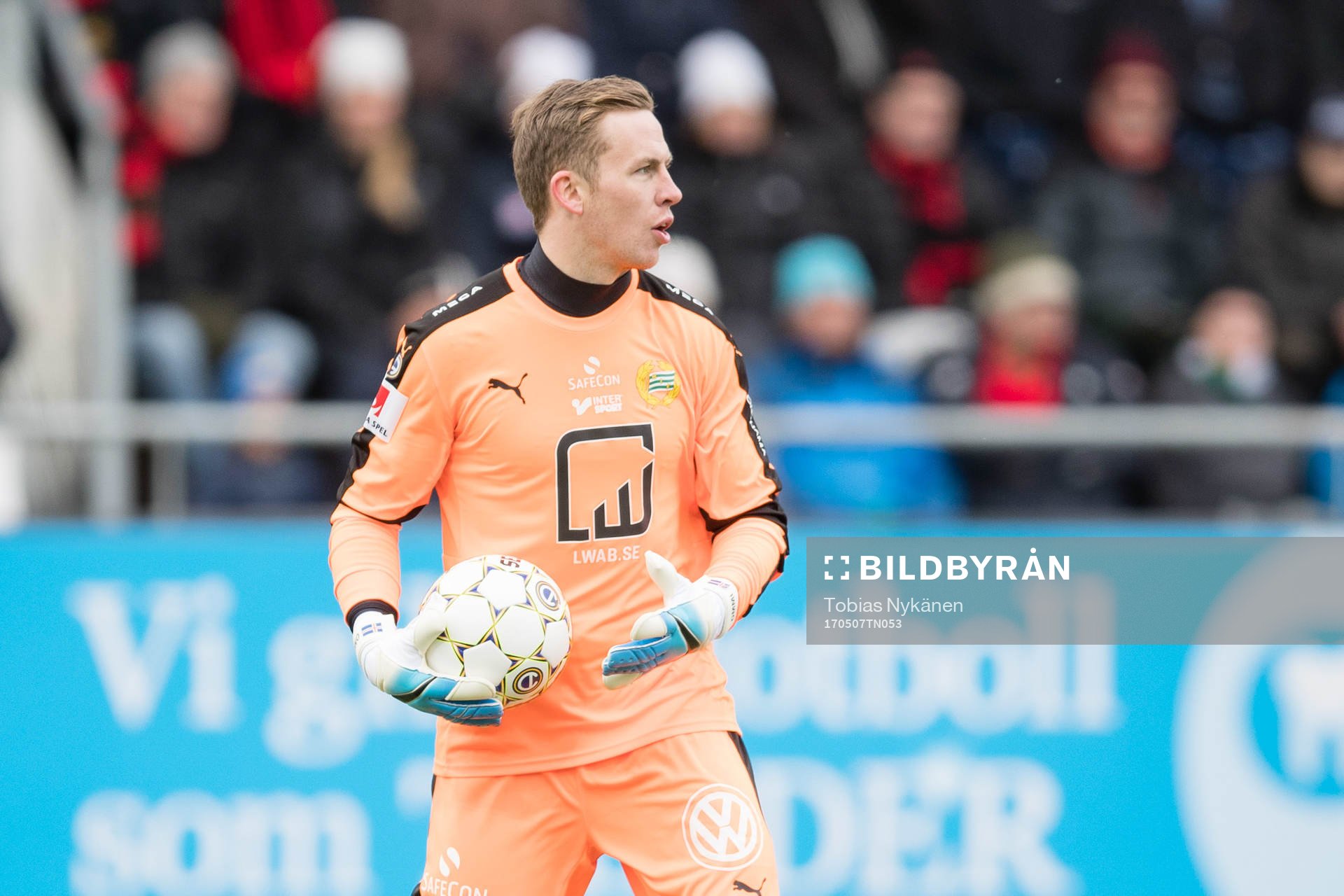 Hammarbys målvakt Ögmundur Kristinsson