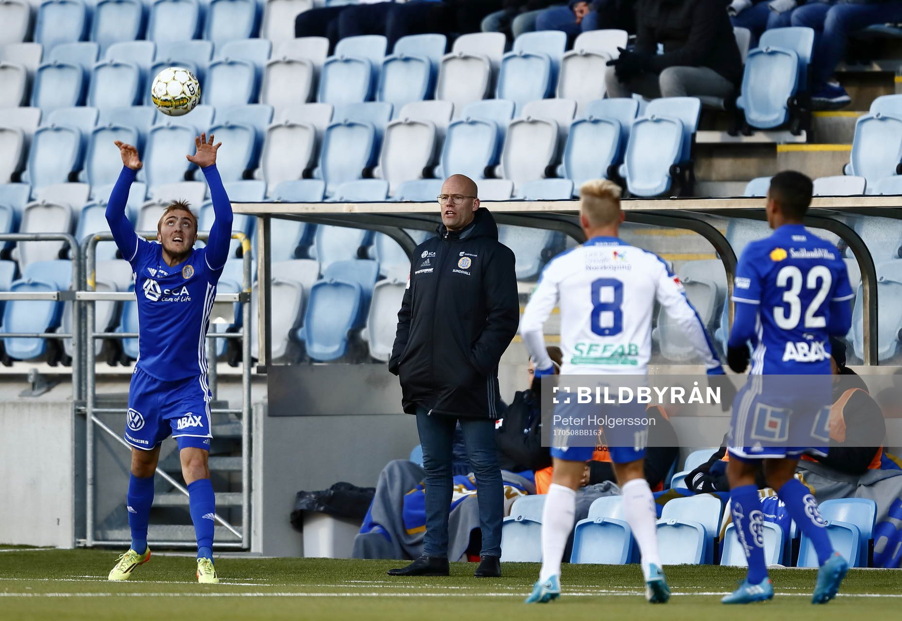Sundsvalls tränare Joel Cedegren