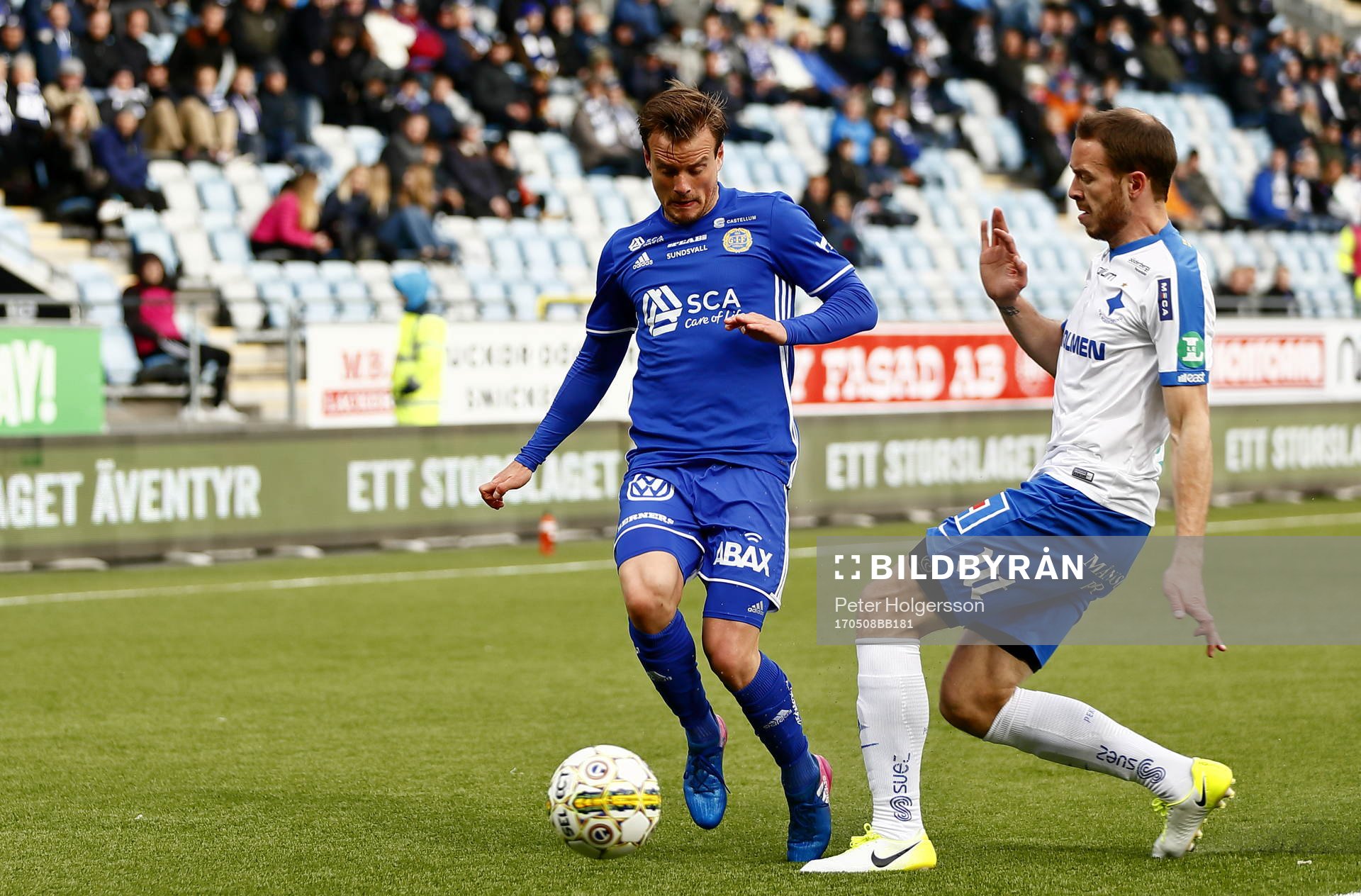 Sundsvalls Eric Larsson och Norrköpings Jón Gudni