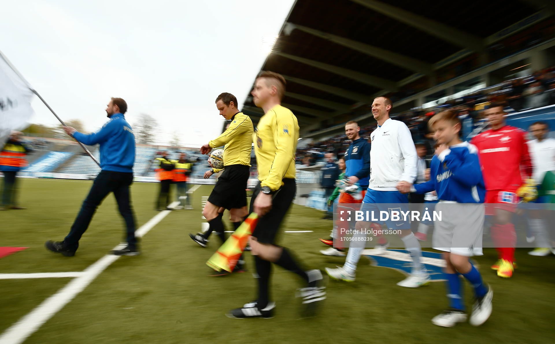 Norrköpings Andreas Johansson tågar in