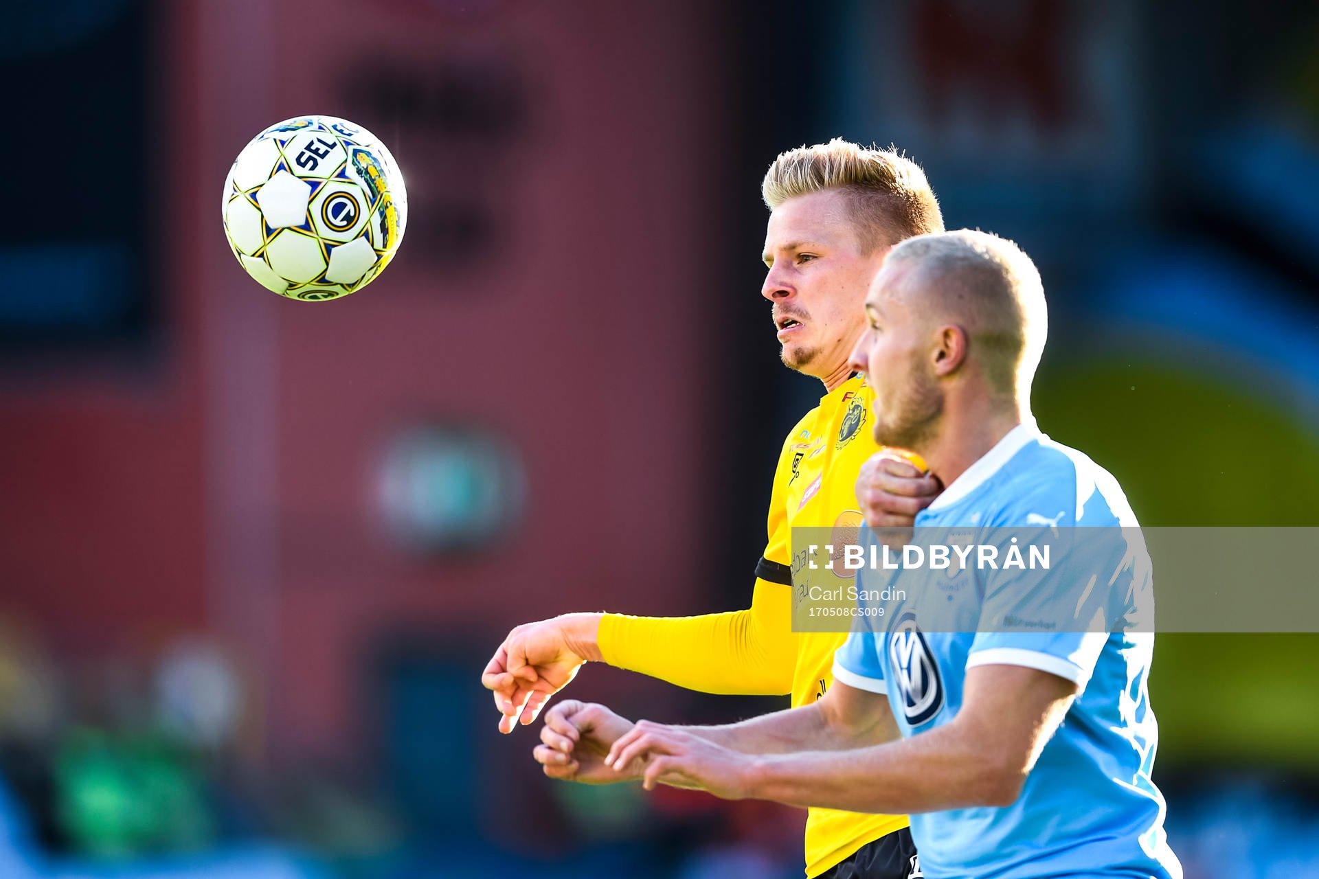 Elfsborgs Per Frick och Malmö FFs Franz Brorsson
