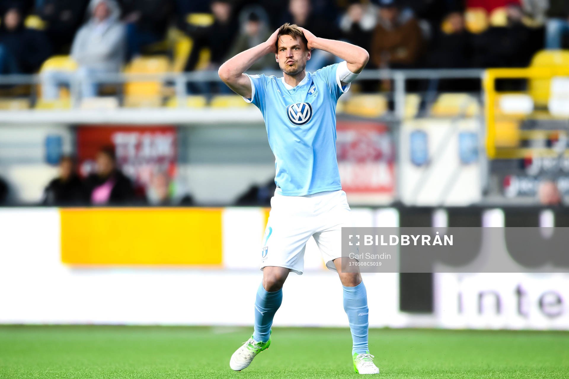 Malmö FFs Markus Rosenberg deppar