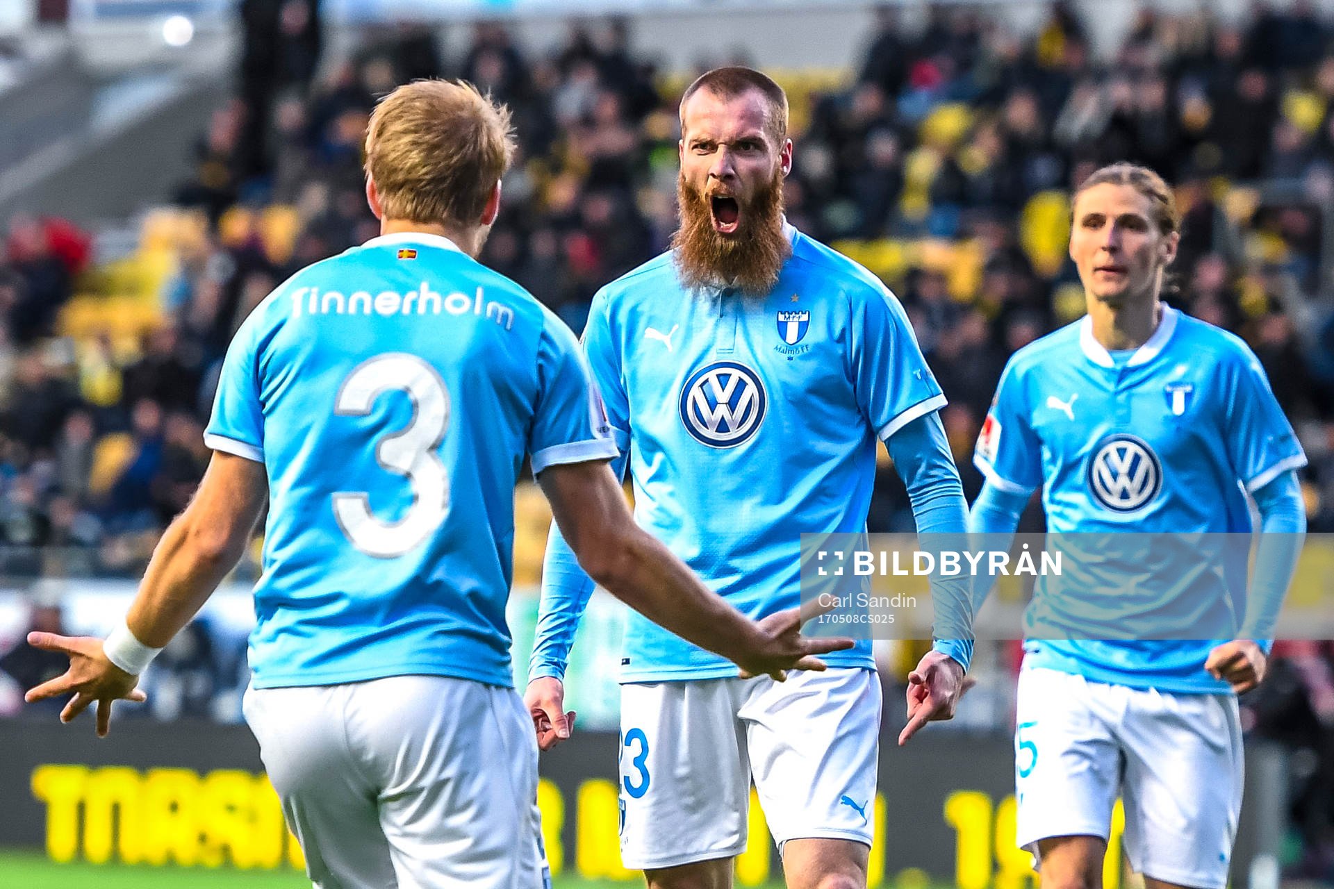 Malmö FFs Jo Inge Berget jublar