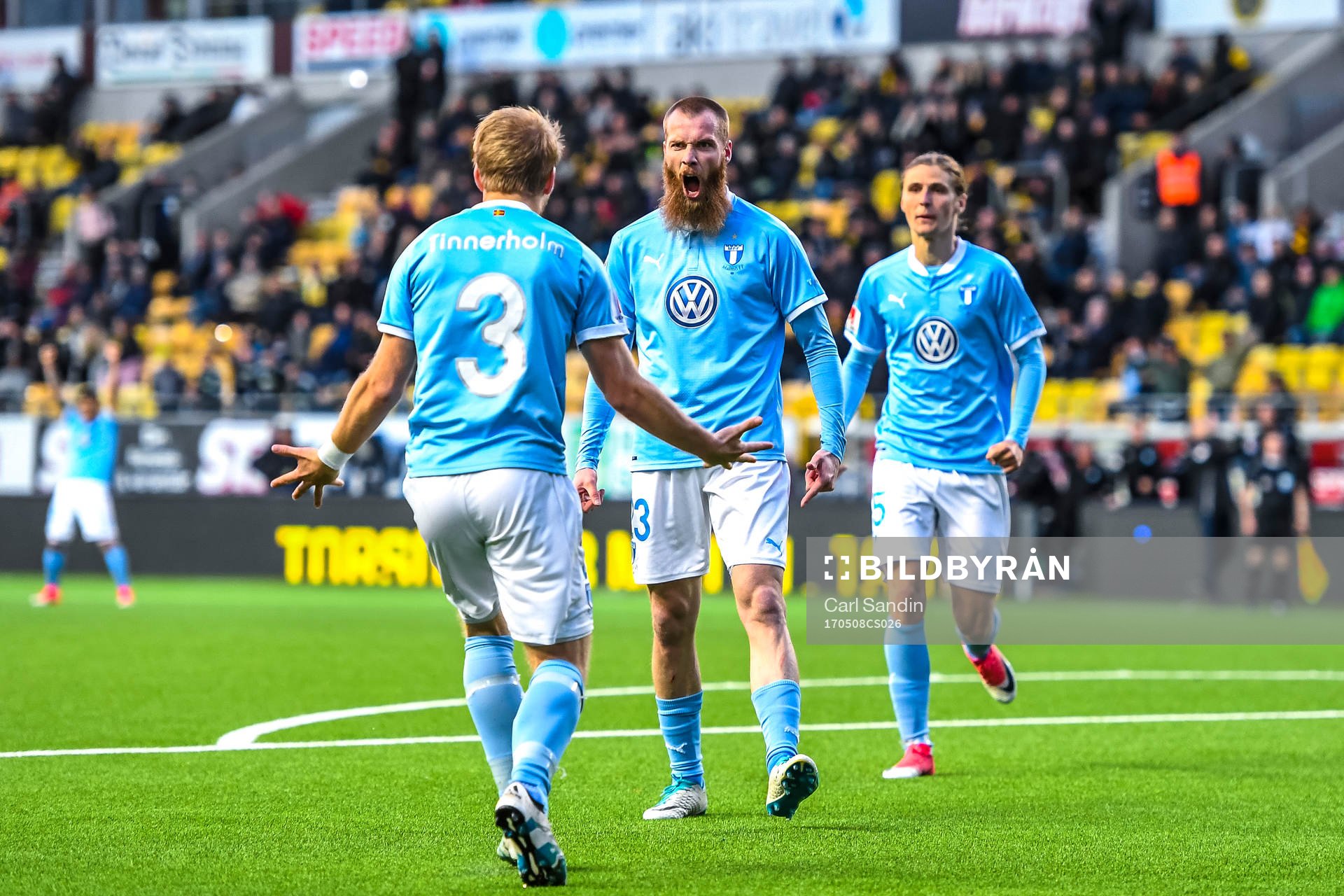 Malmö FFs Jo Inge Berget jublar