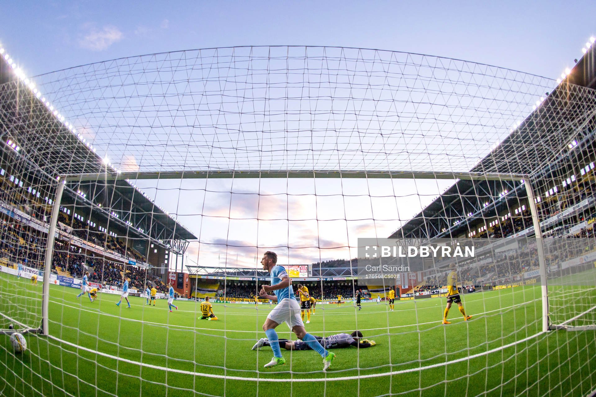 Malmö FFs Markus Rosenberg jublar