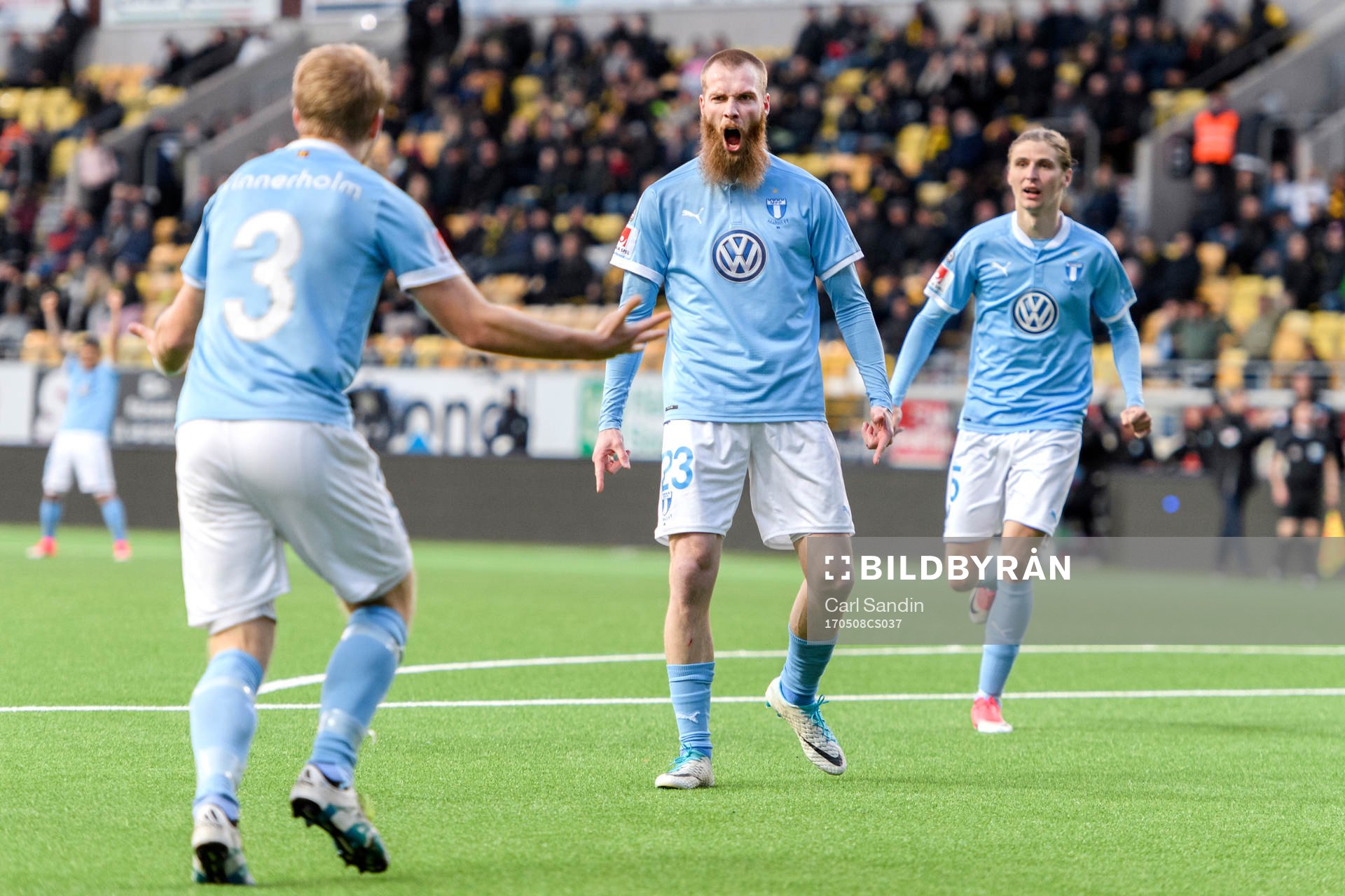 Malmö FFs Jo Inge Berget jublar