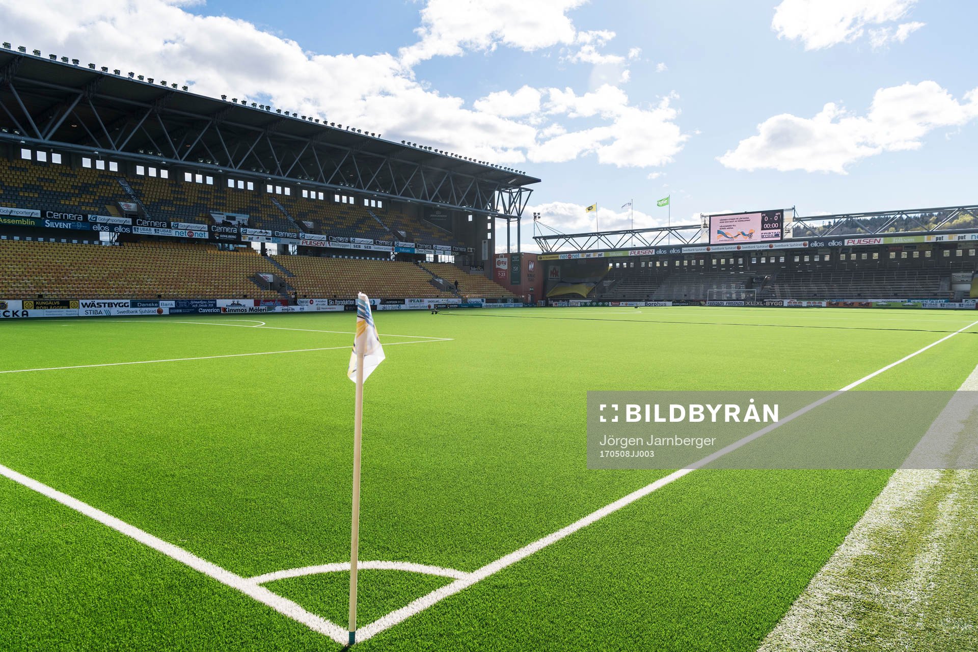 Interiör på Borås arena