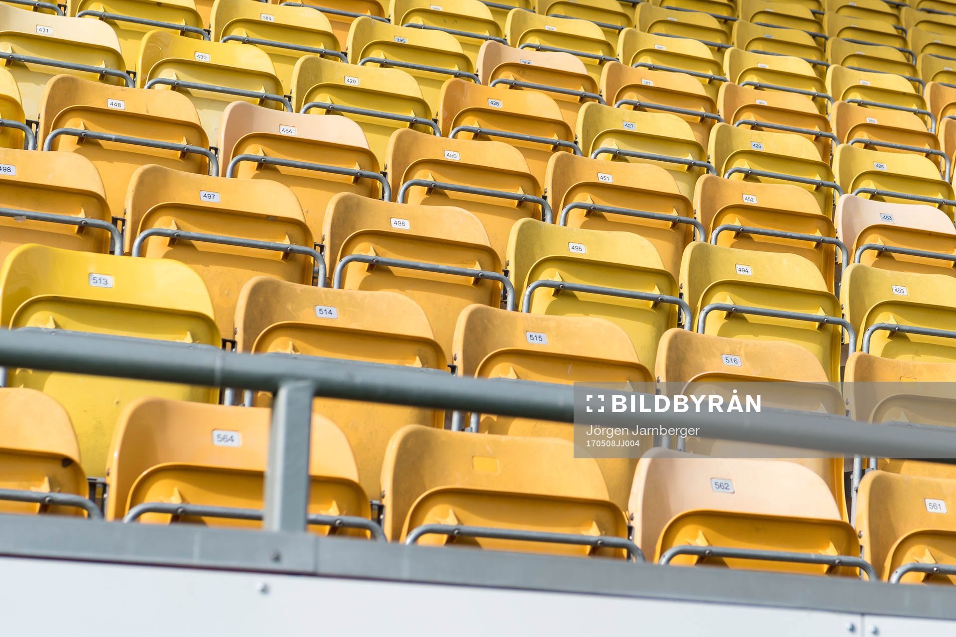 Läktarstolar på Borås arena