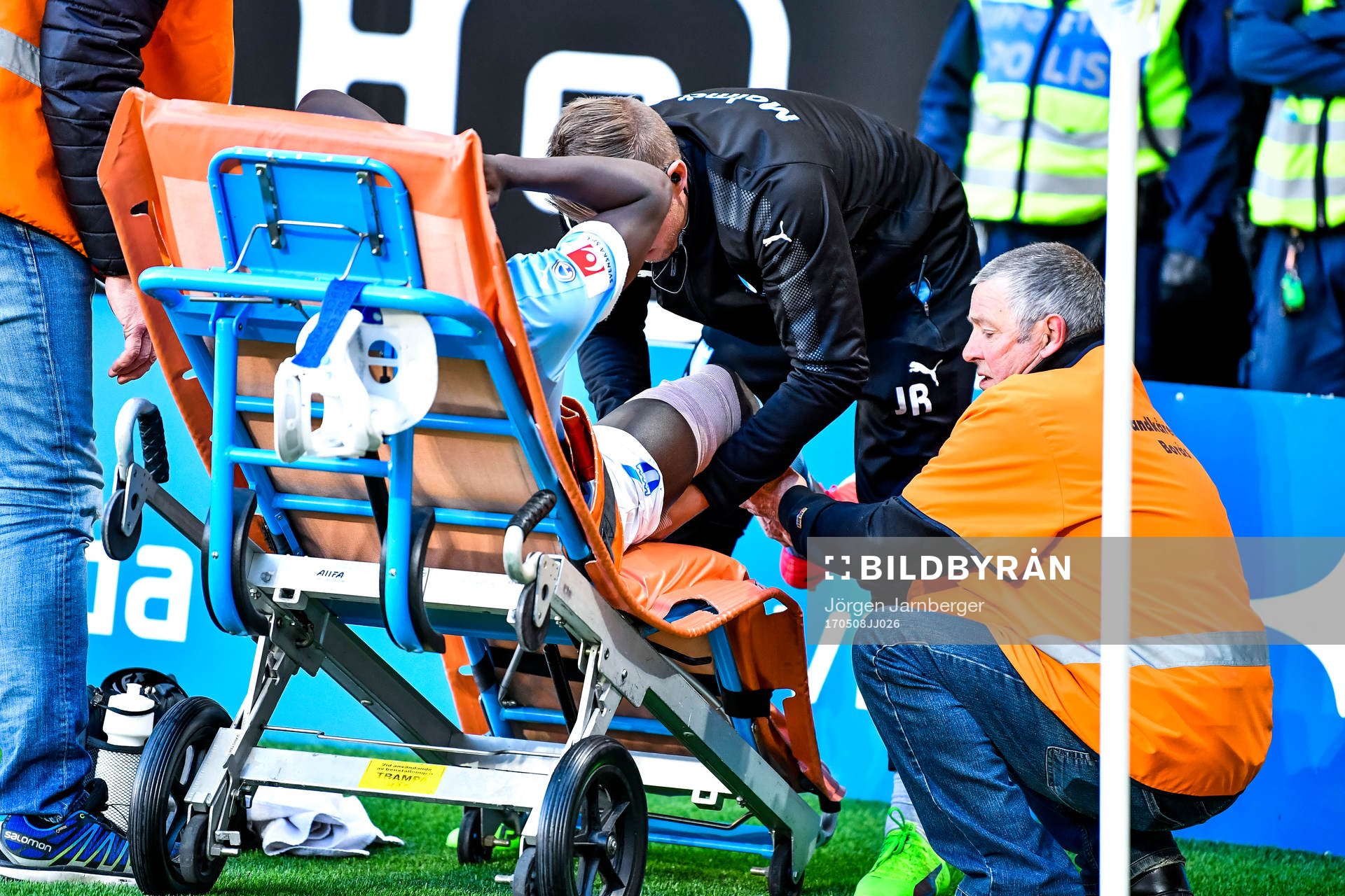 Malmö FFs Pa Konate får vård