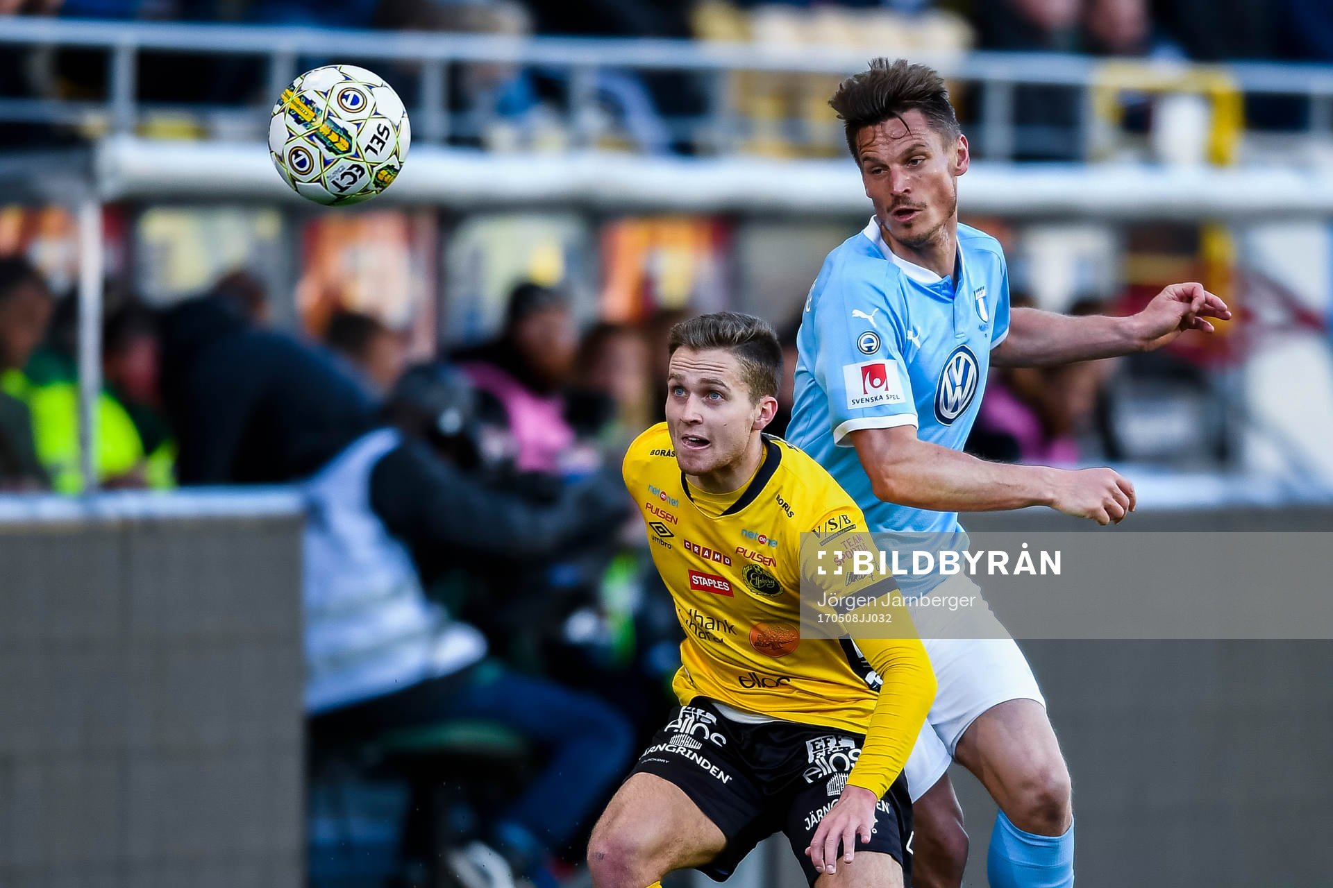 Elfsborgs Adam Lundqvist och Malmö FFs Markus Rosenberg