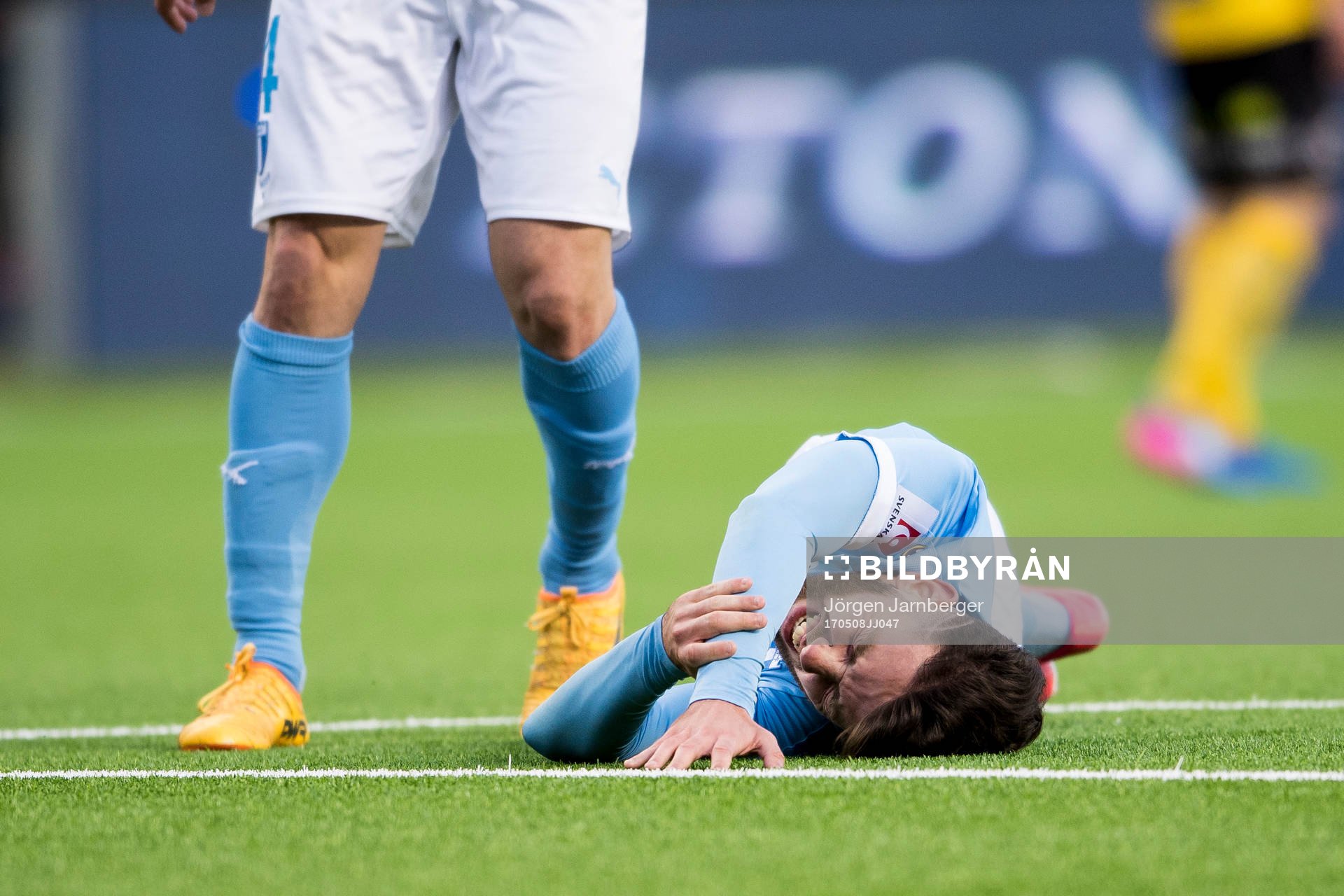 Malmö FFs Erdal Rakip blir liggande