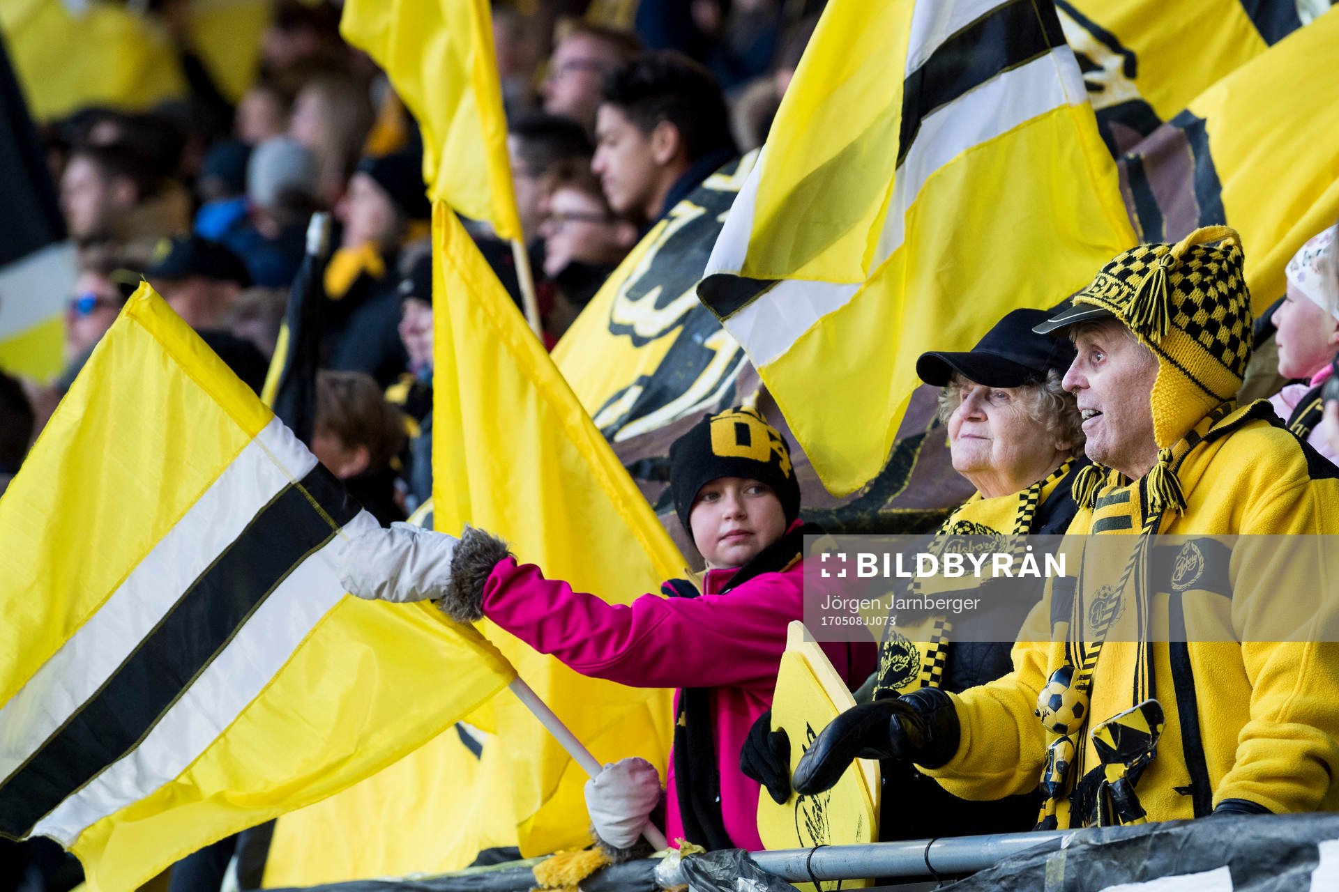 Elfsborgs supportrar