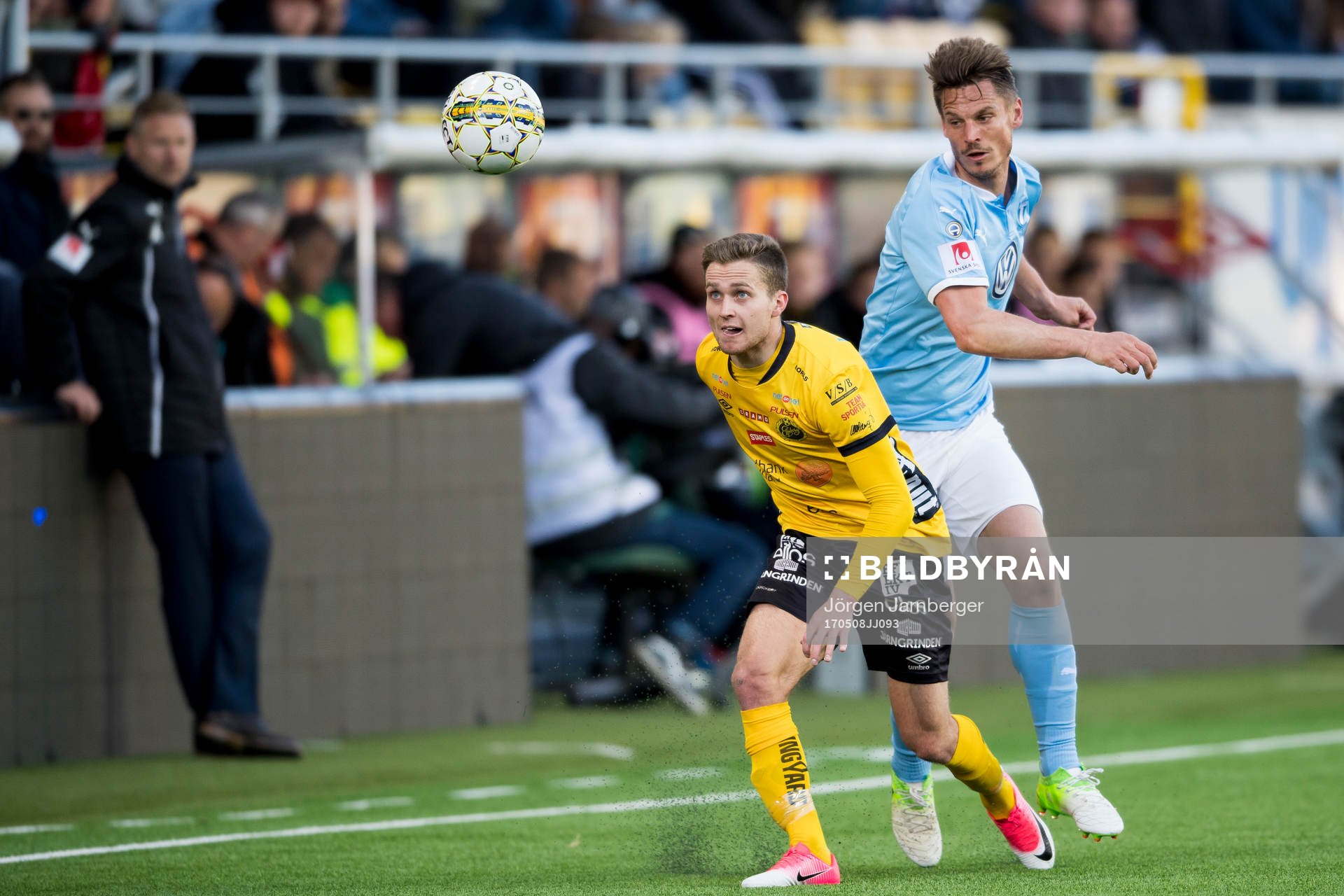 Elfsborgs Adam Lundqvist och Malmö FFs Markus Rosenberg