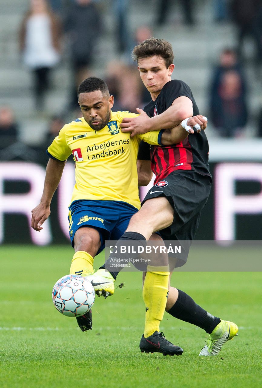  [DK=20170507: Kevin Mensah, Brøndby IF og Rasmus Nicolaisen, FC Midtjylland]