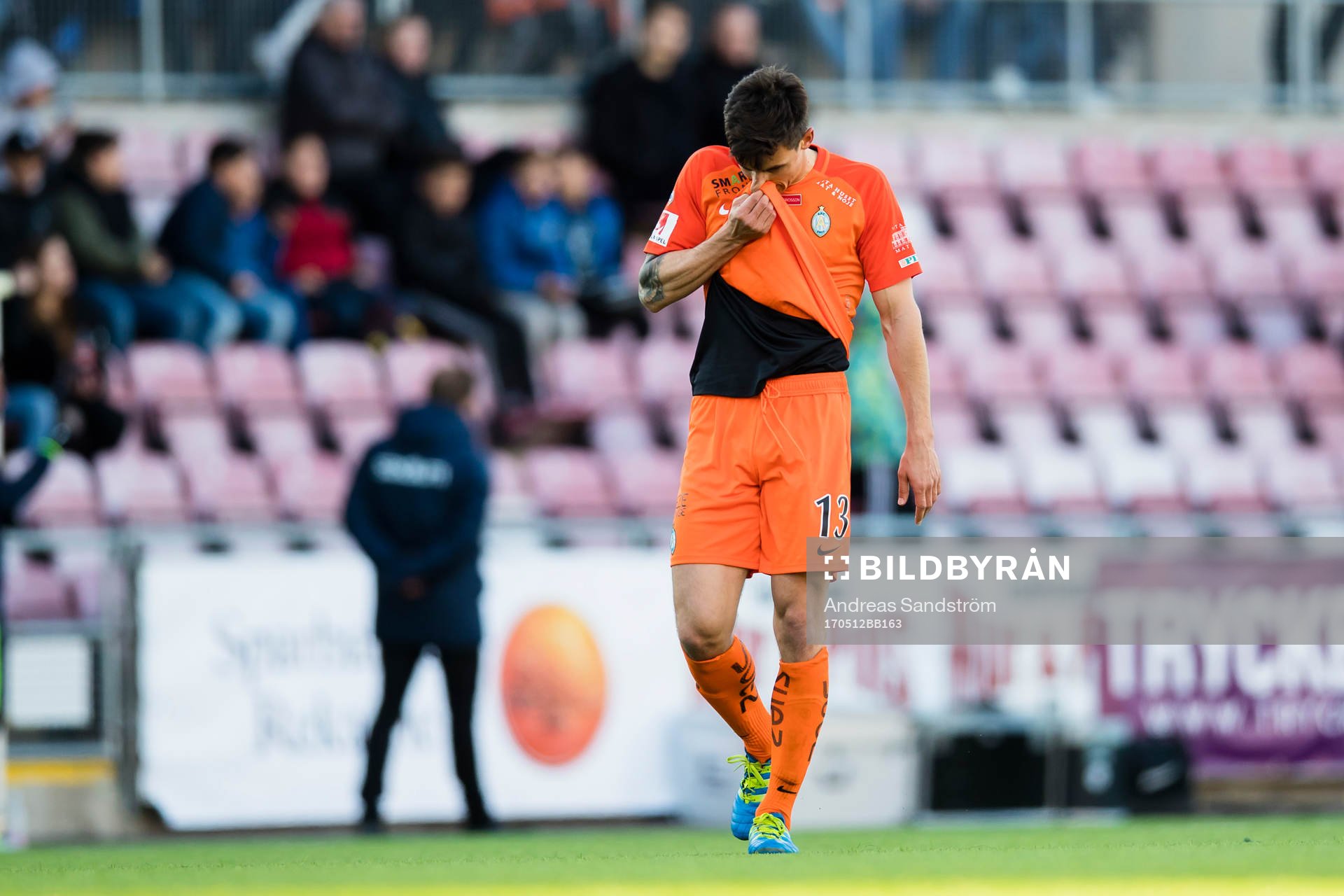 AFC Eskilstunas Thomas Piermayr deppar