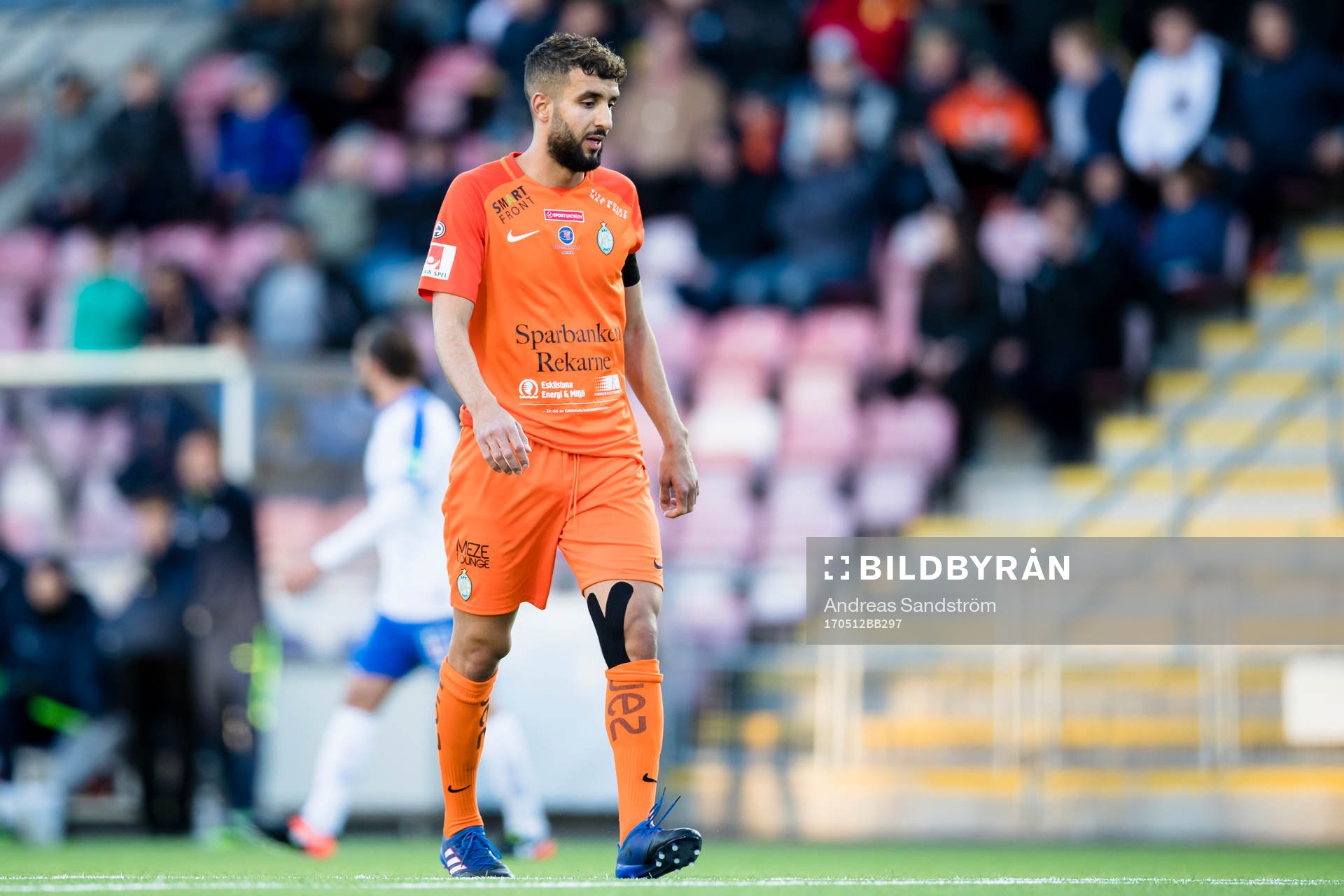 AFC Eskilstunas Omar Eddahri deppar