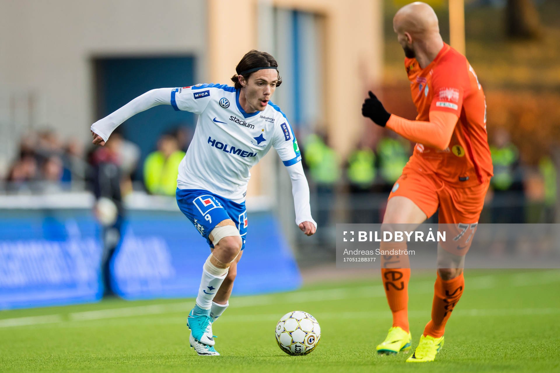 Norrköpings David Moberg Karlsson utmanar AFC Eskilstunas