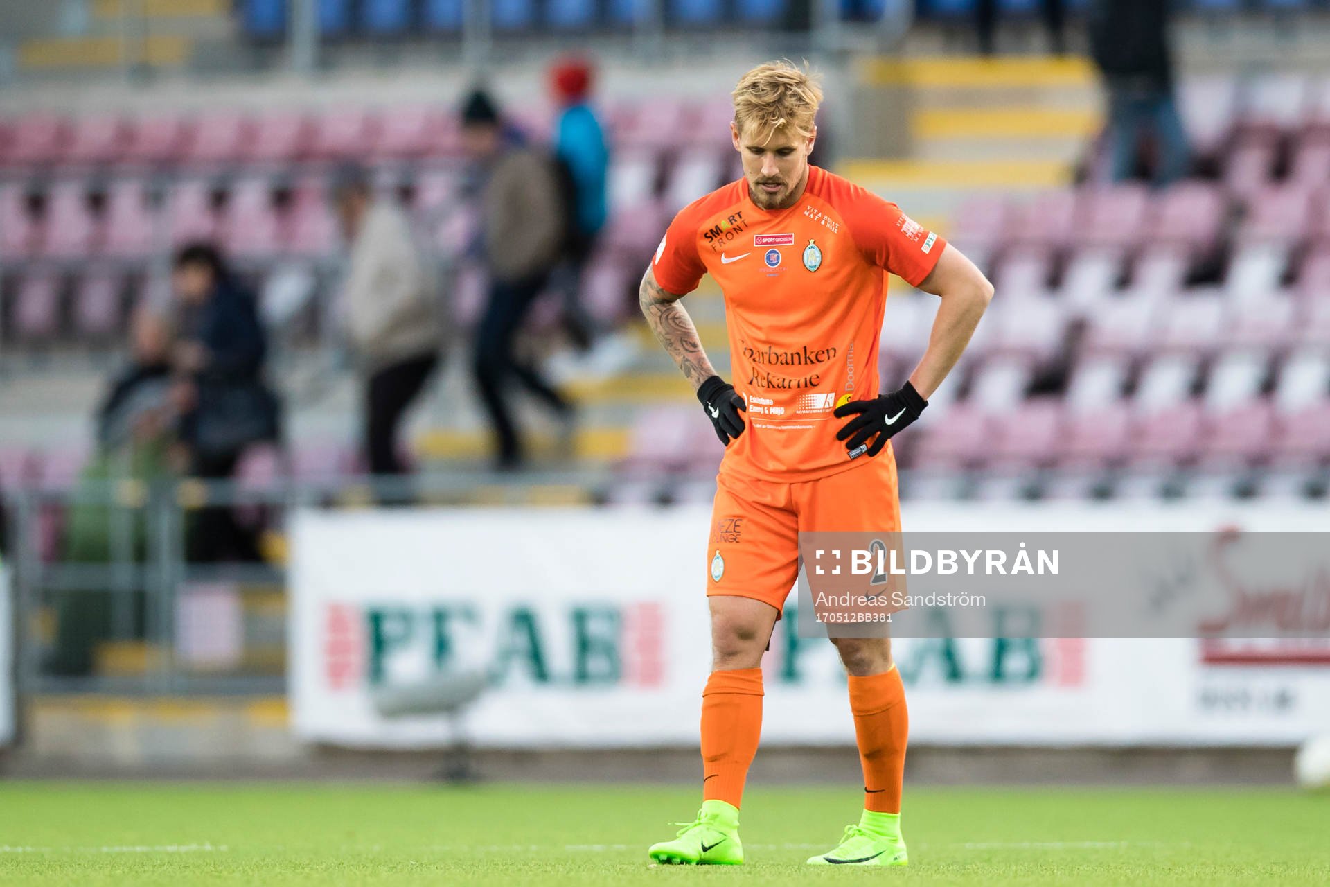 AFC Eskilstunas Daniel Björnquist deppar