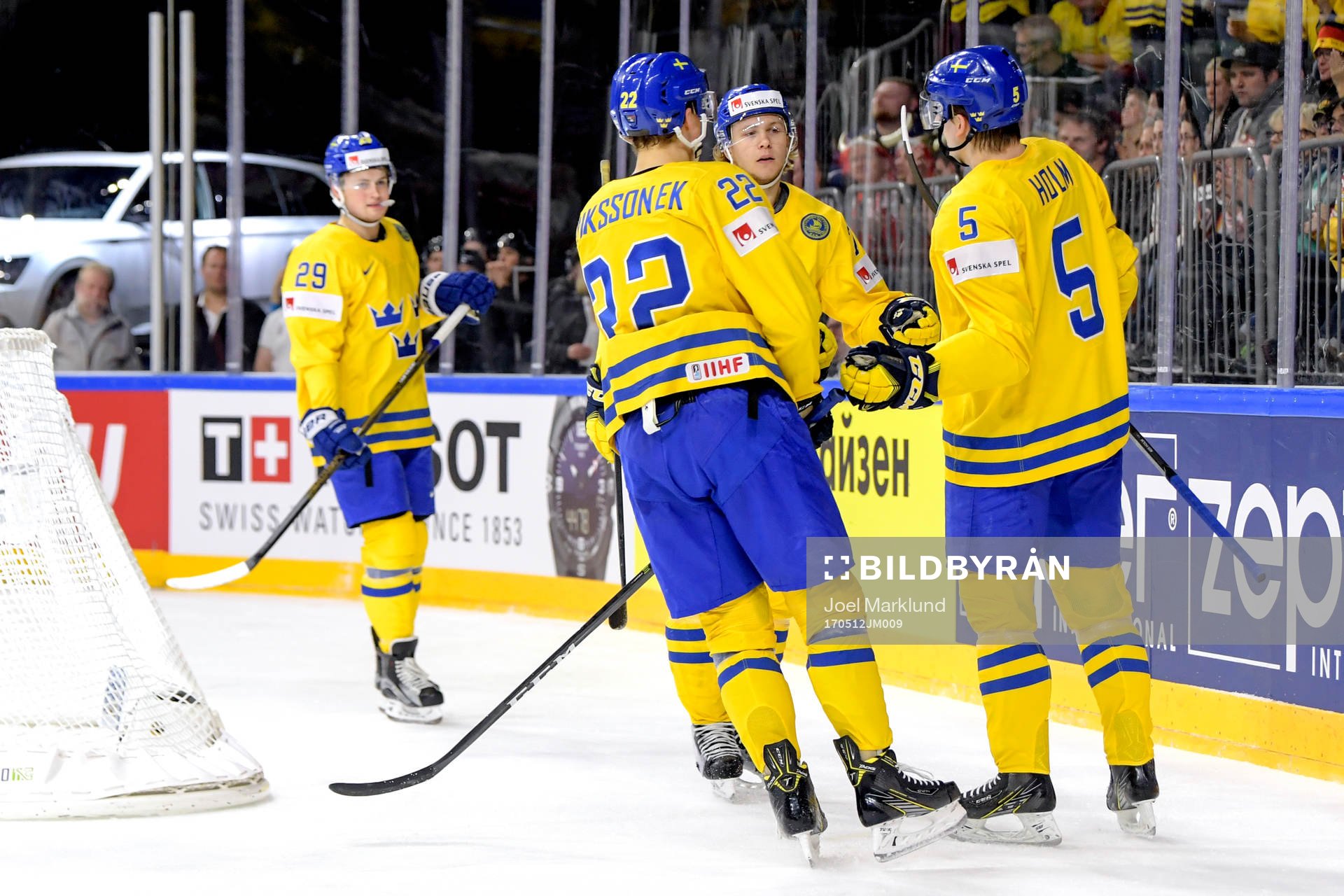 Sveriges William Nylander, Joel Eriksson Ek, William