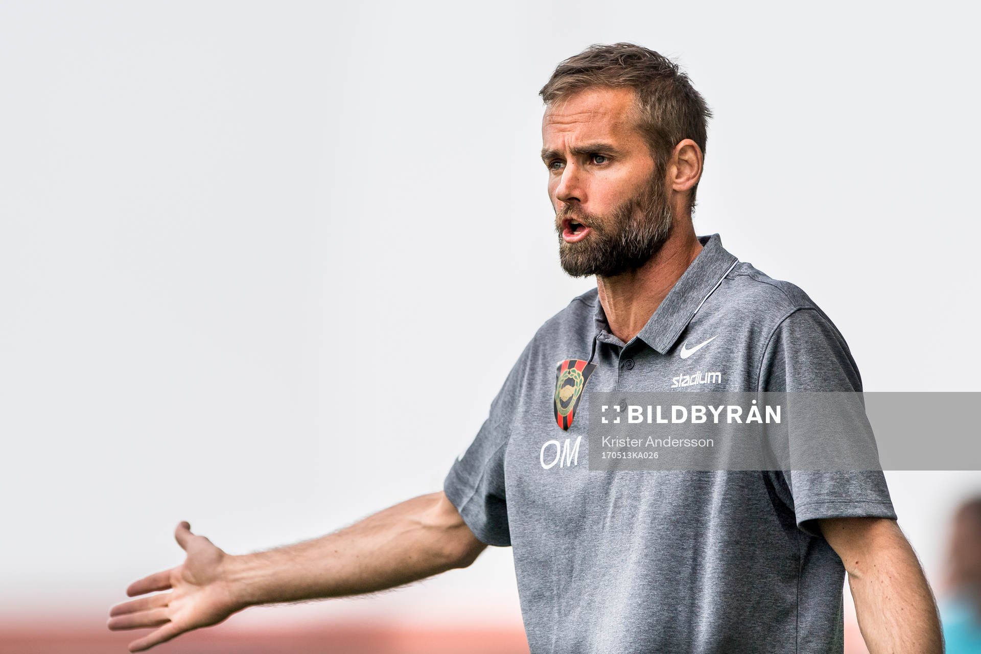Brommapojkarnas tränare Olof Mellberg