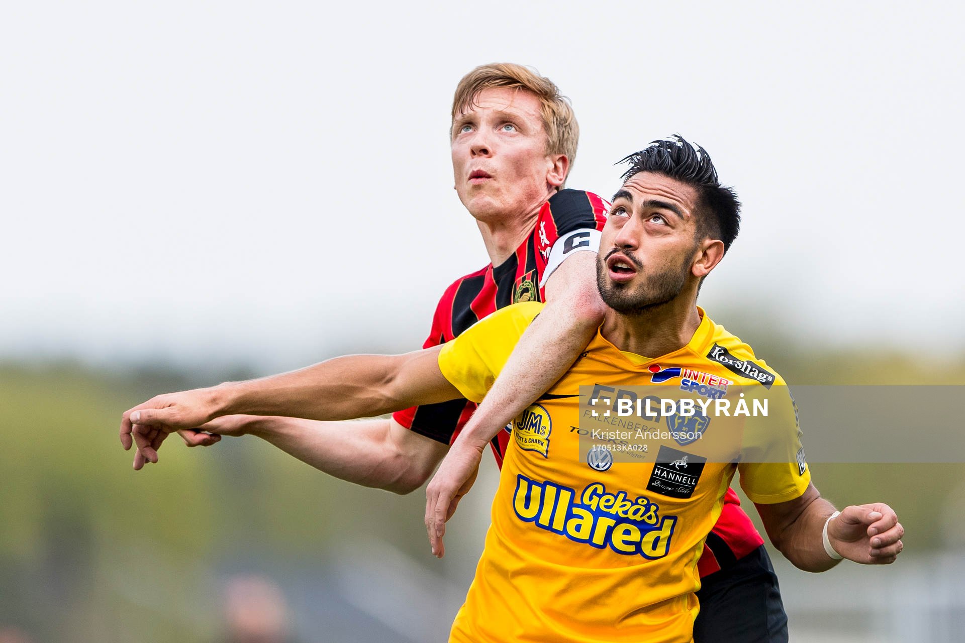 Brommapojkarnas Gustav Sandberg Magnusson och Falkenbergs