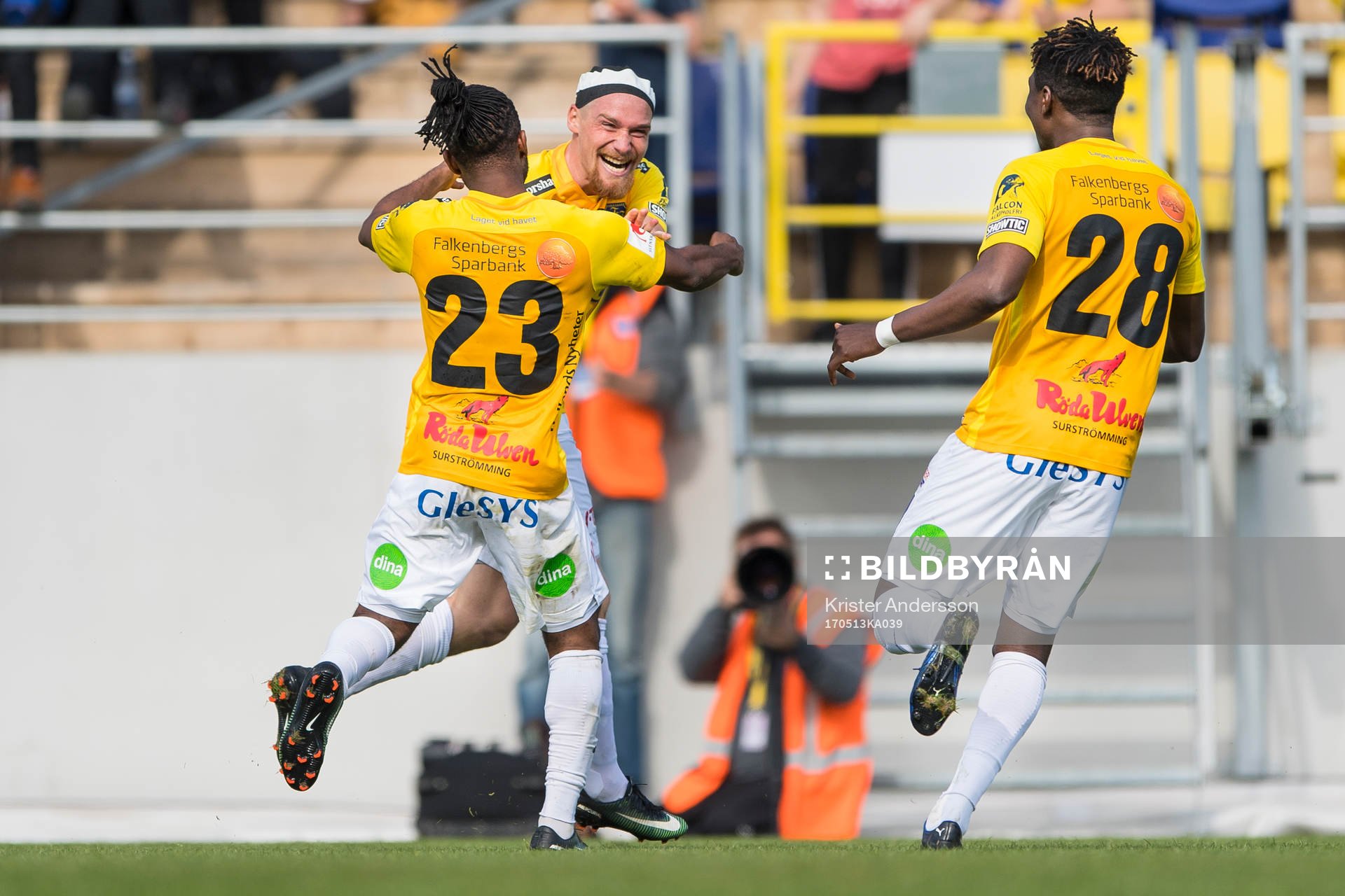 Falkenbergs Christoffer Carlsson jublar
