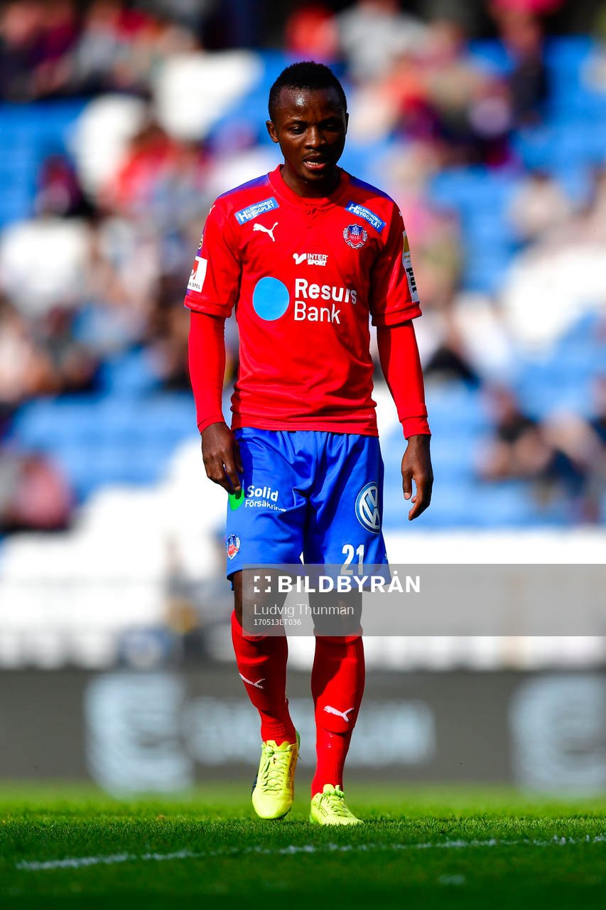 Helsingborgs Monday Samuel deppar