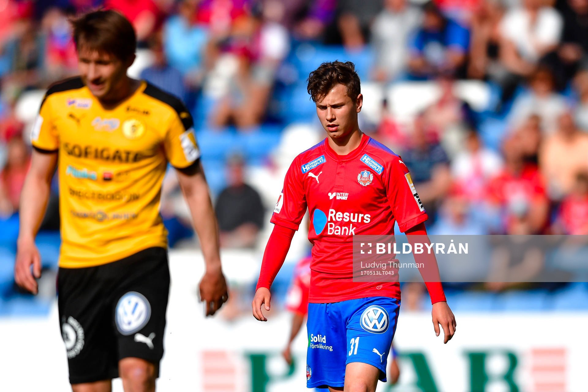 Helsingborgs Alex Timossi Andersson deppar