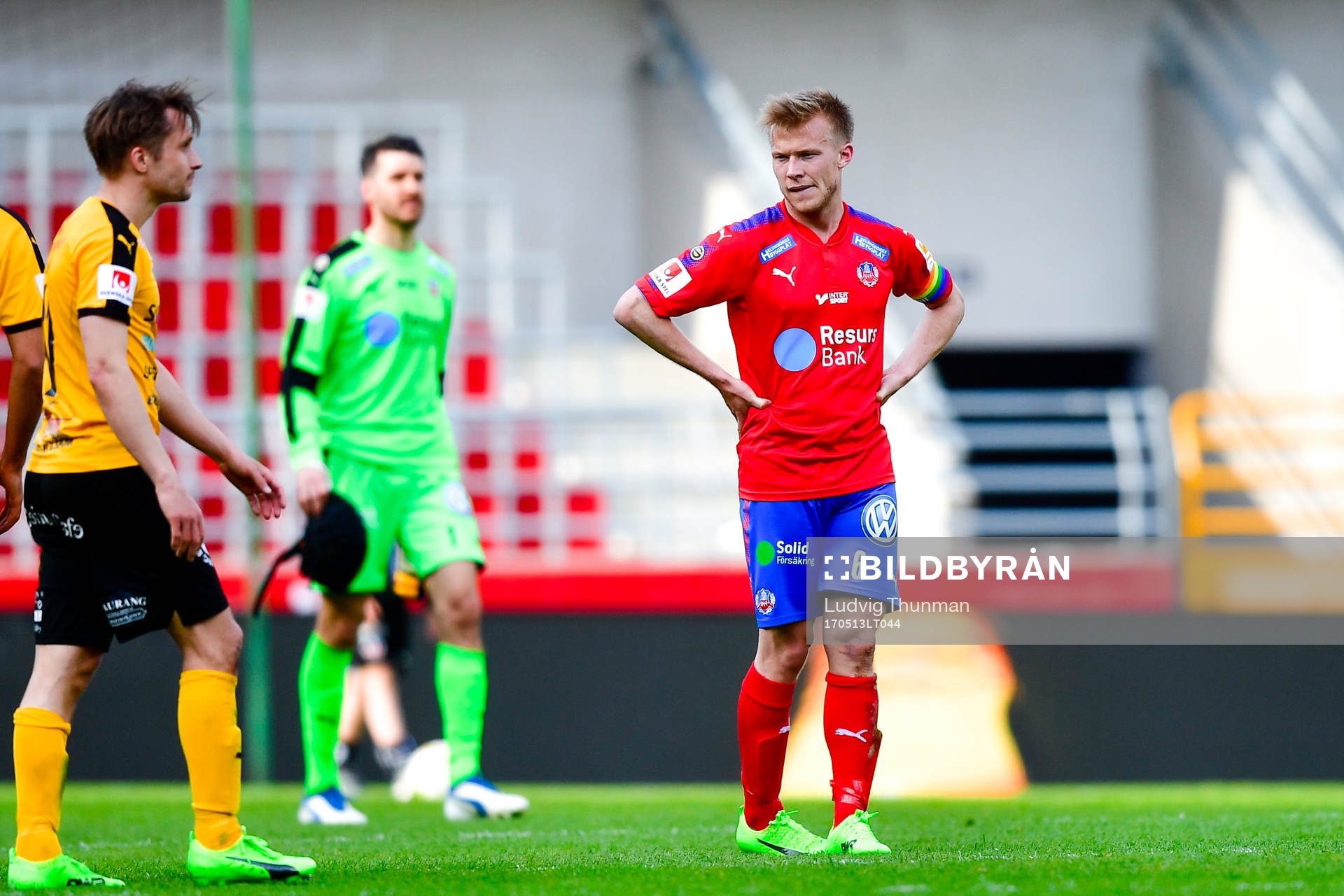 Helsingborgs Andreas Landgren deppar