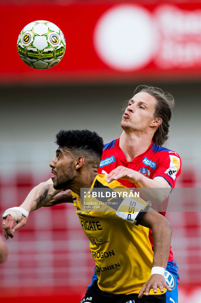 Frejs Yonathan Getachew och Helsingborgs Jesper Lange