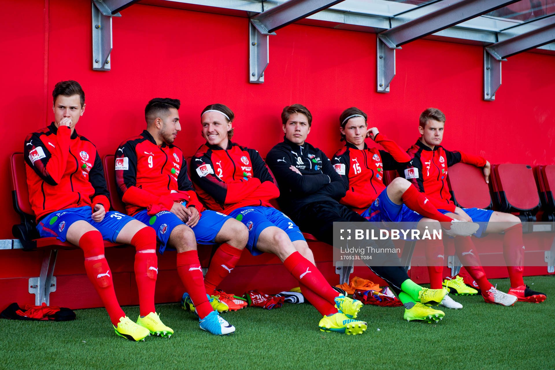 Helsingborgs Alex Timossi Andersson, Moustafa Zeidan, Carl