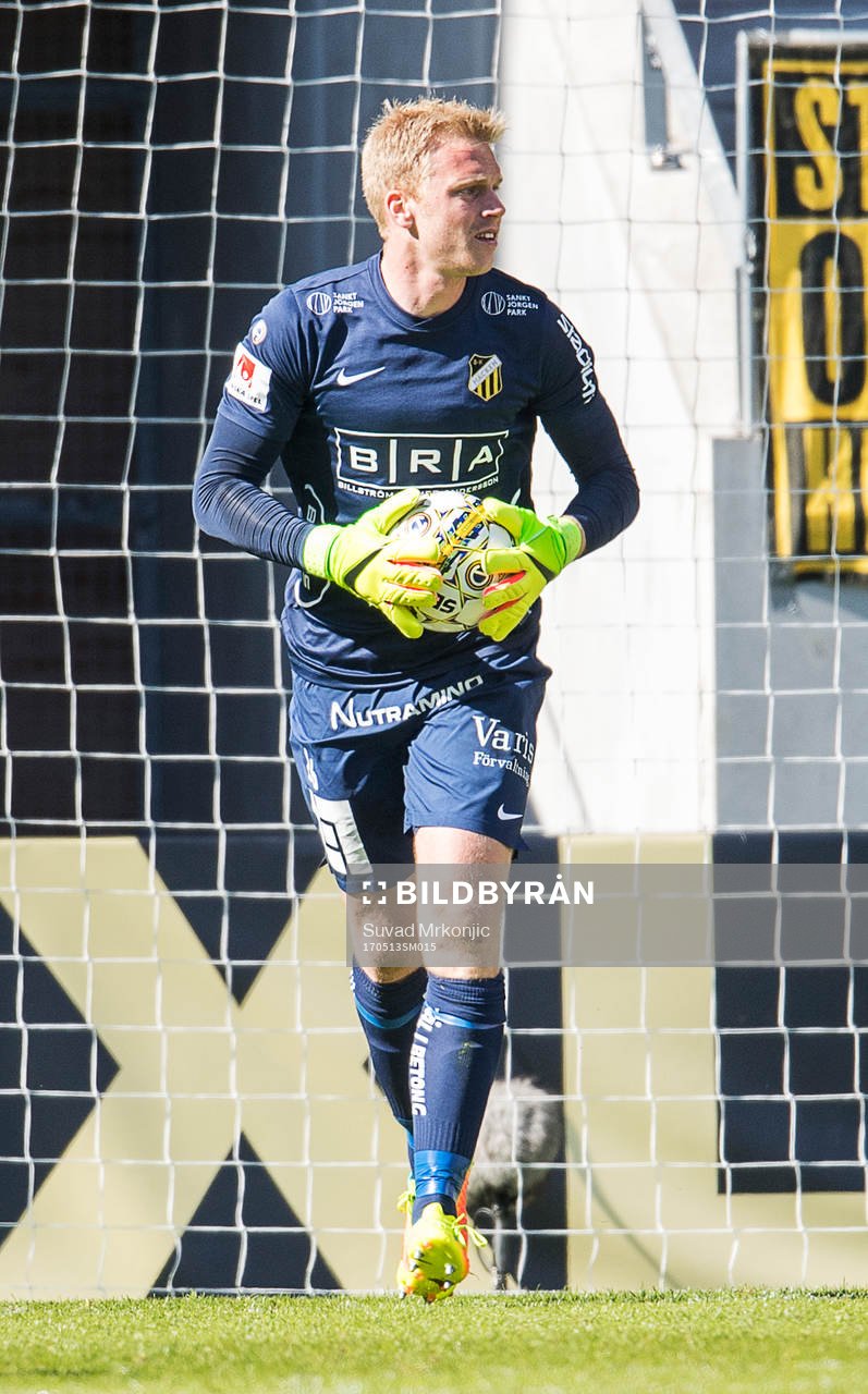 Häckens målvakt Peter Abrahamsson