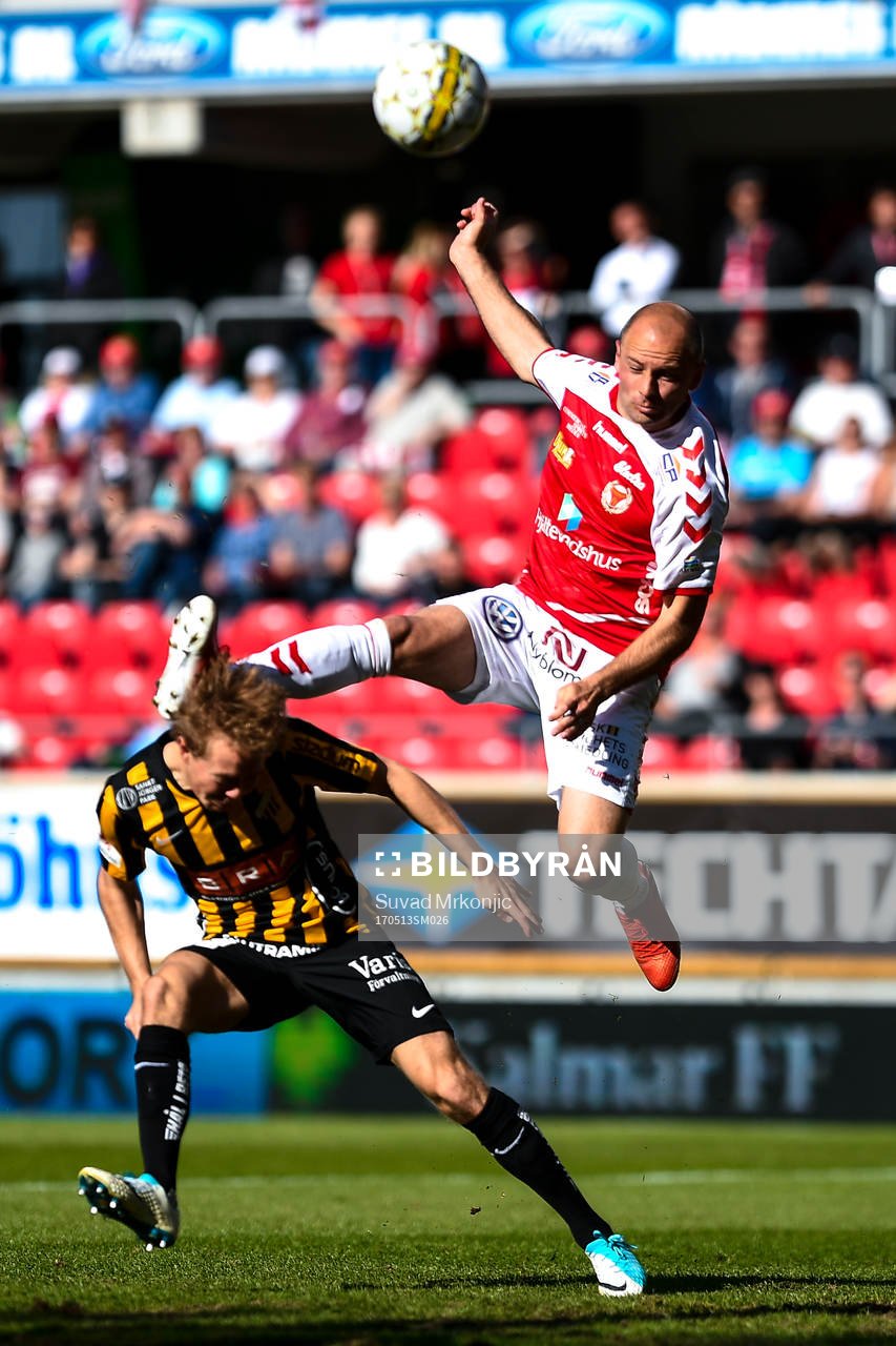 Häckens Joel Andersson och Kalmars Stefan Larsson