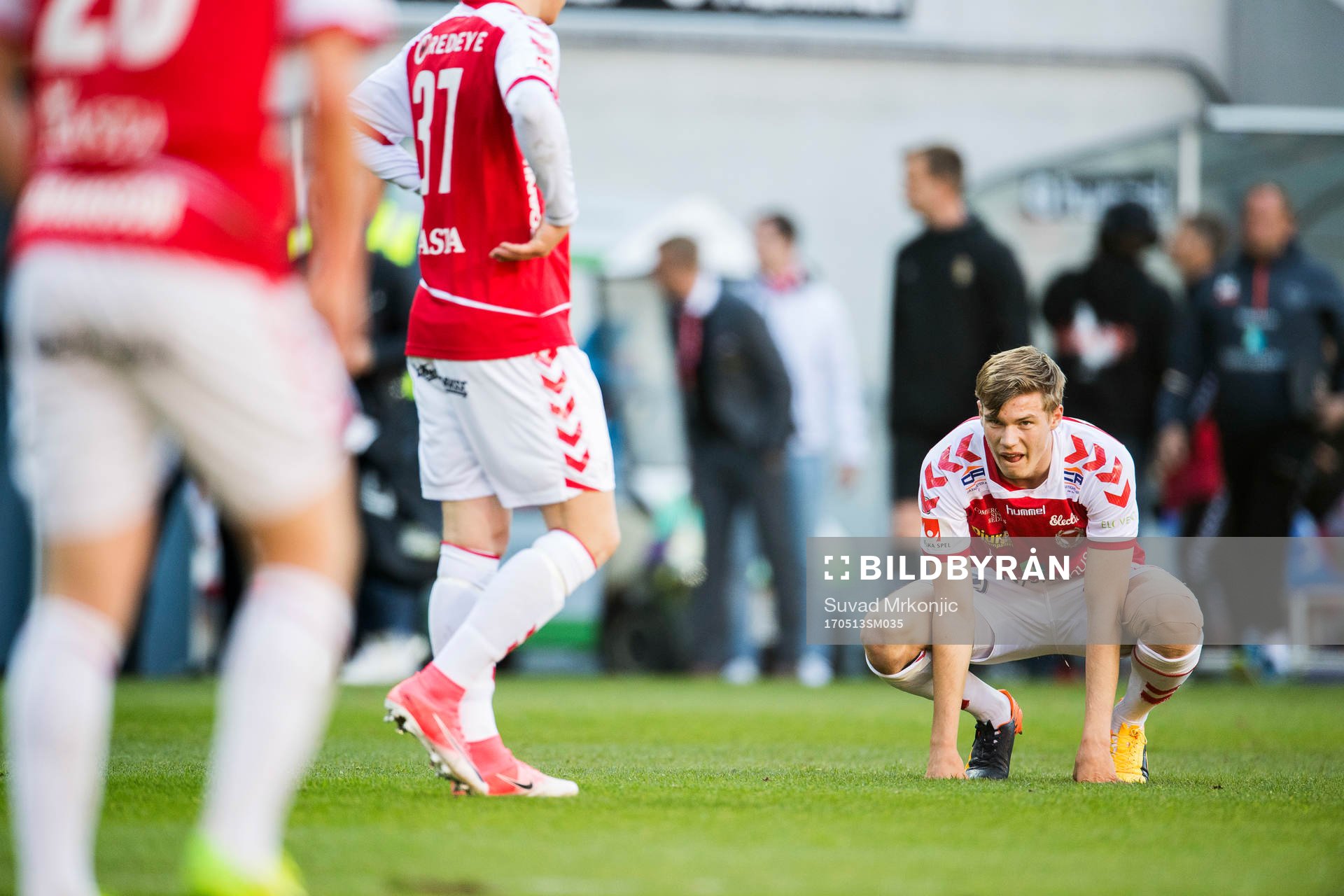 Kalmars Svante Ingelsson deppar