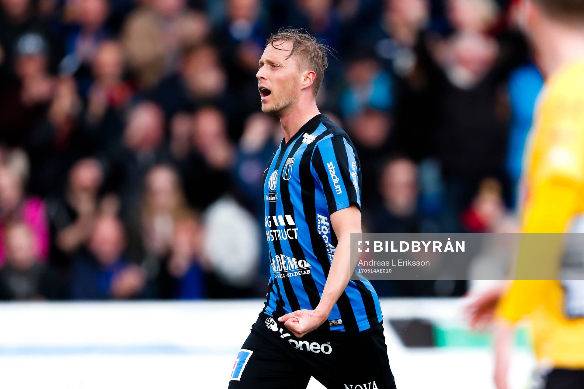 Sirius Christer Gustafsson jublar