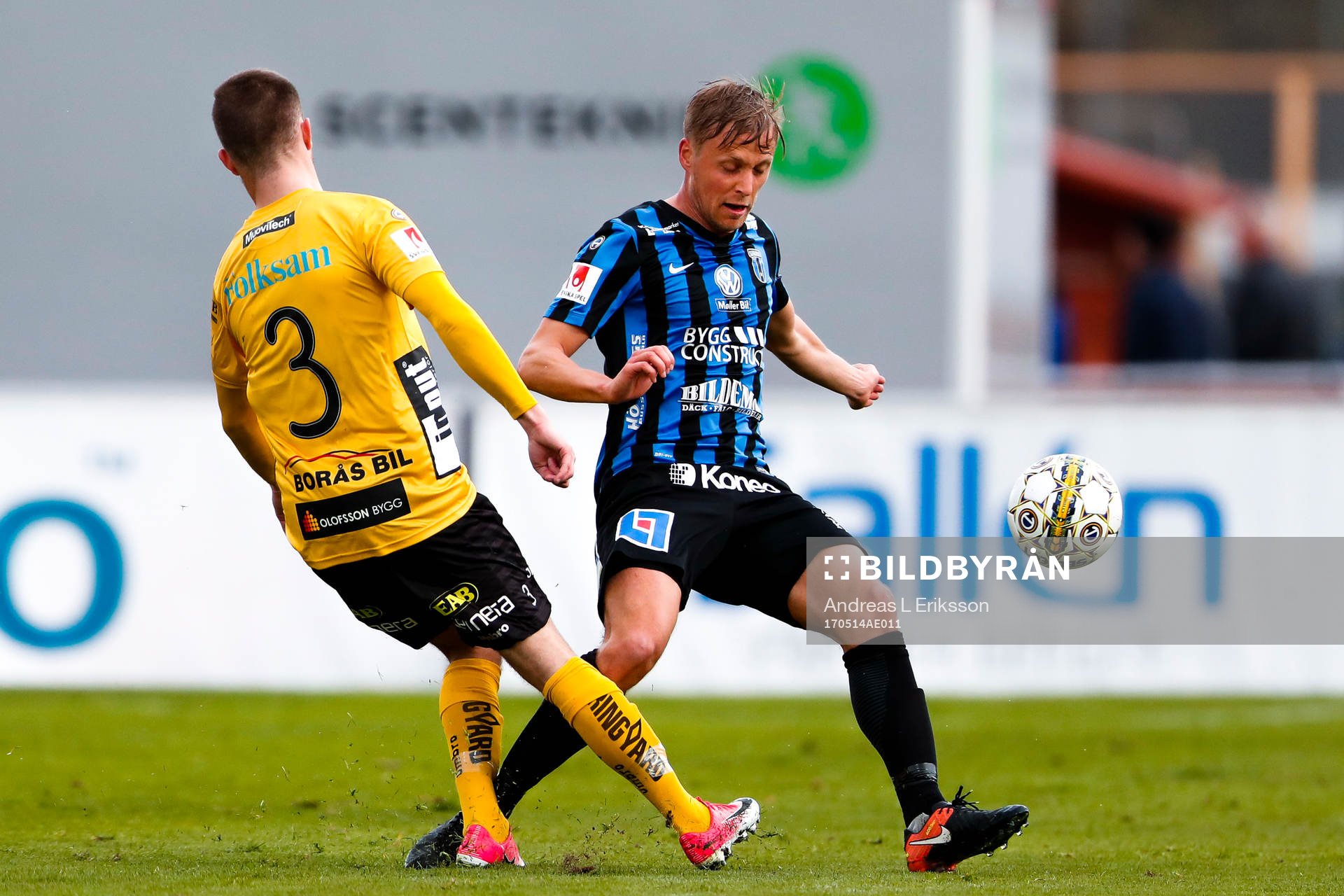 Elfsborgs Adam Lundqvist och Sirius Christer Gustafsson