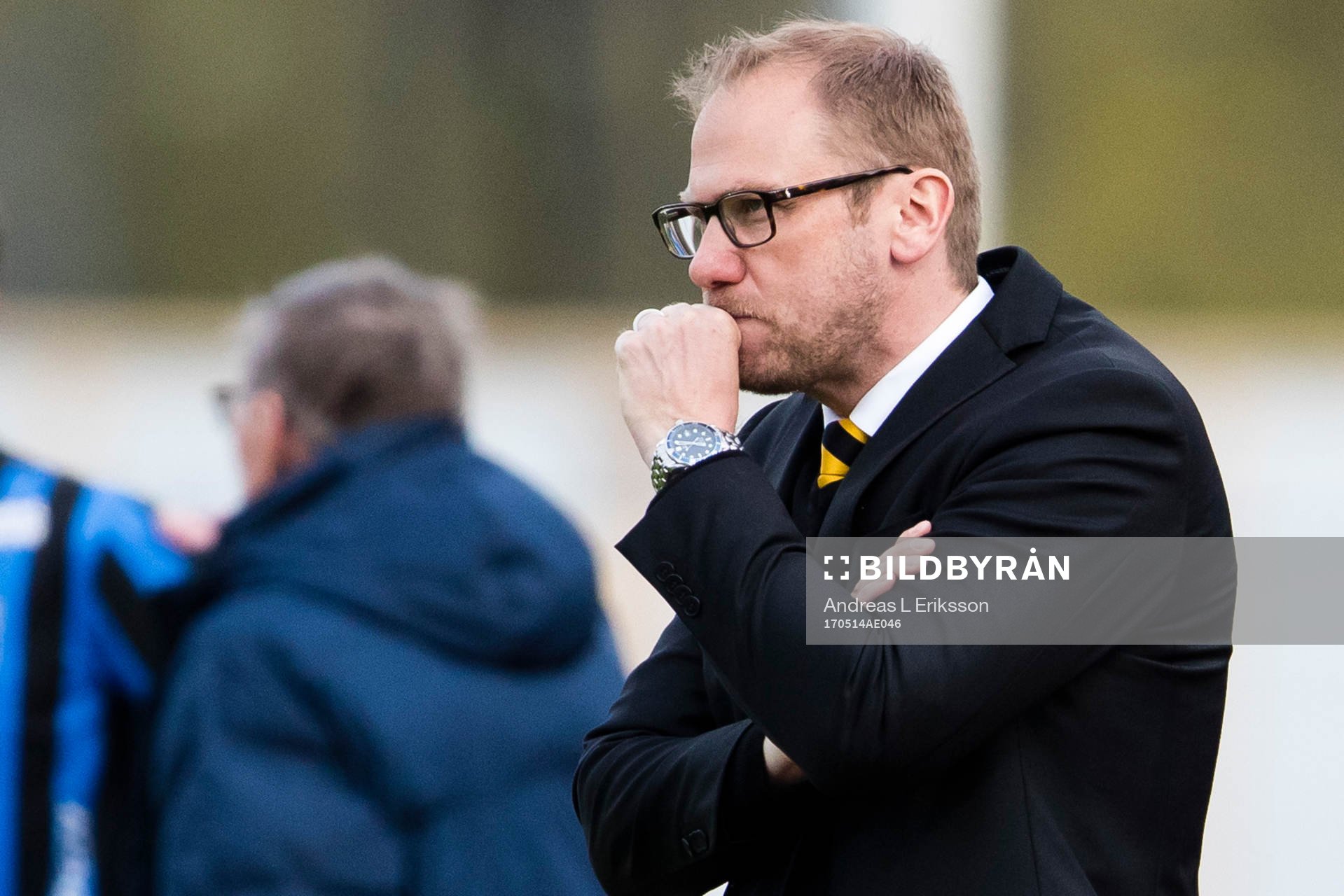 under fotbollsmatchen i Allsvenskan mellan Sirius och