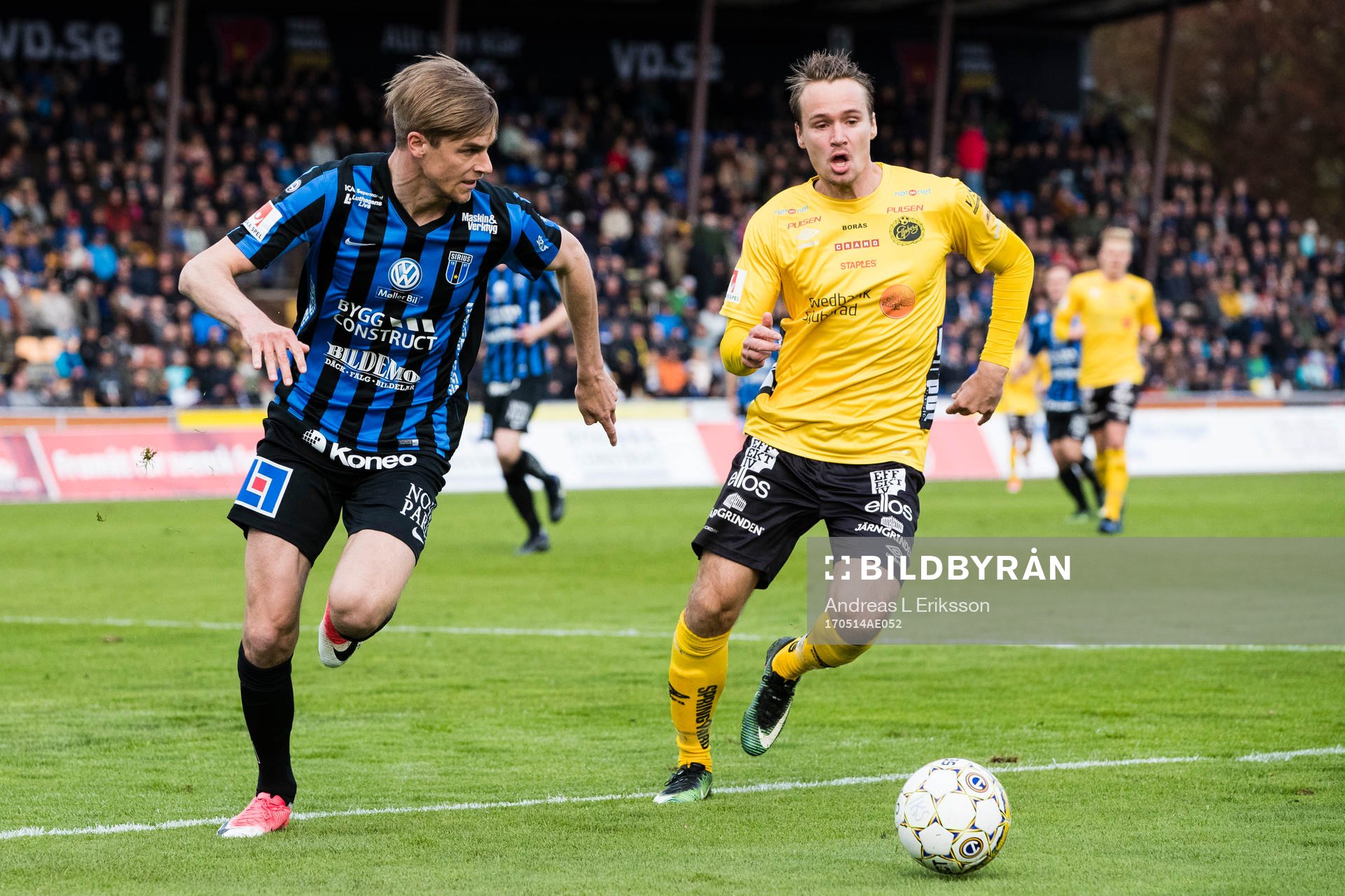 Sirius Oscar Pehrsson och Elfsborgs Viktor Prodell