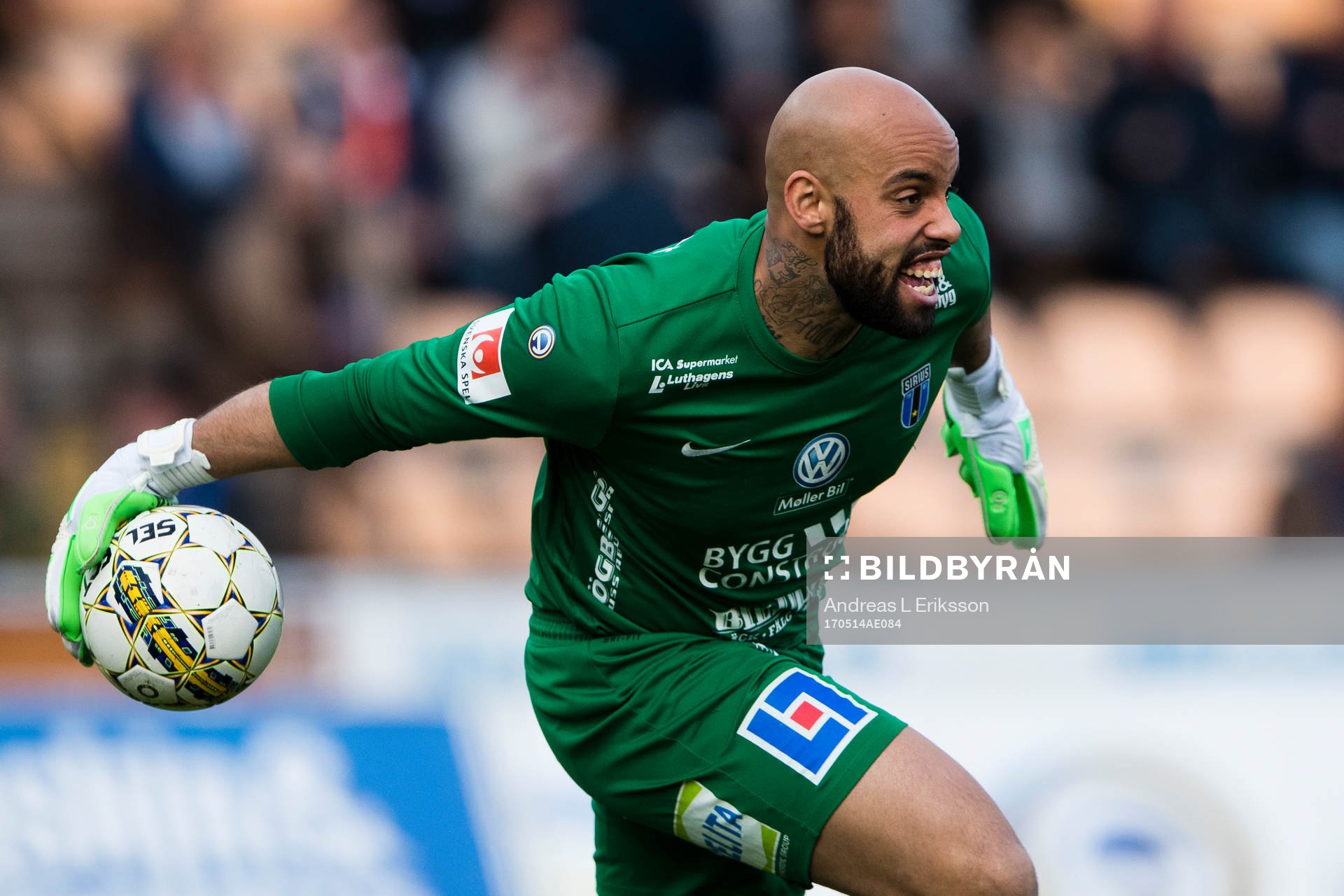 Sirius målvakt Joshua Wicks