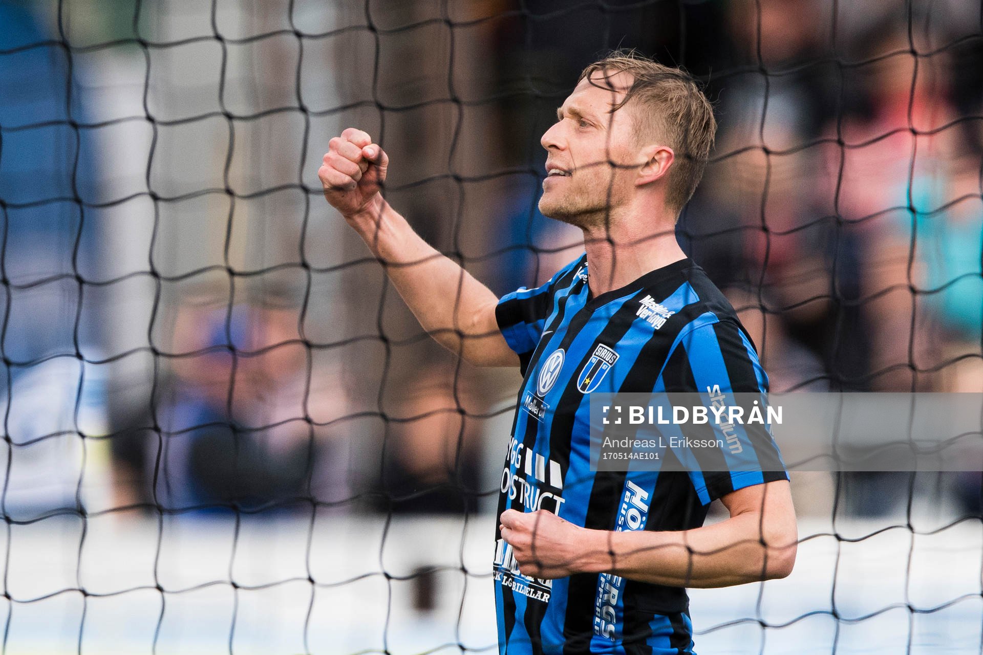 Sirius Christer Gustafsson jublar
