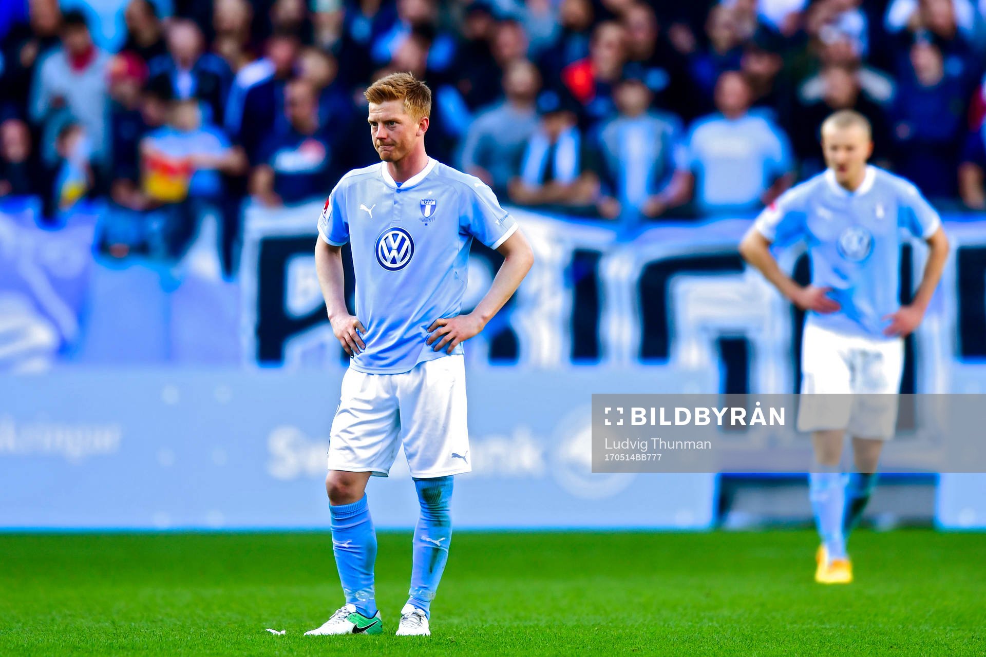 Malmö FFs Anders Christiansen deppar